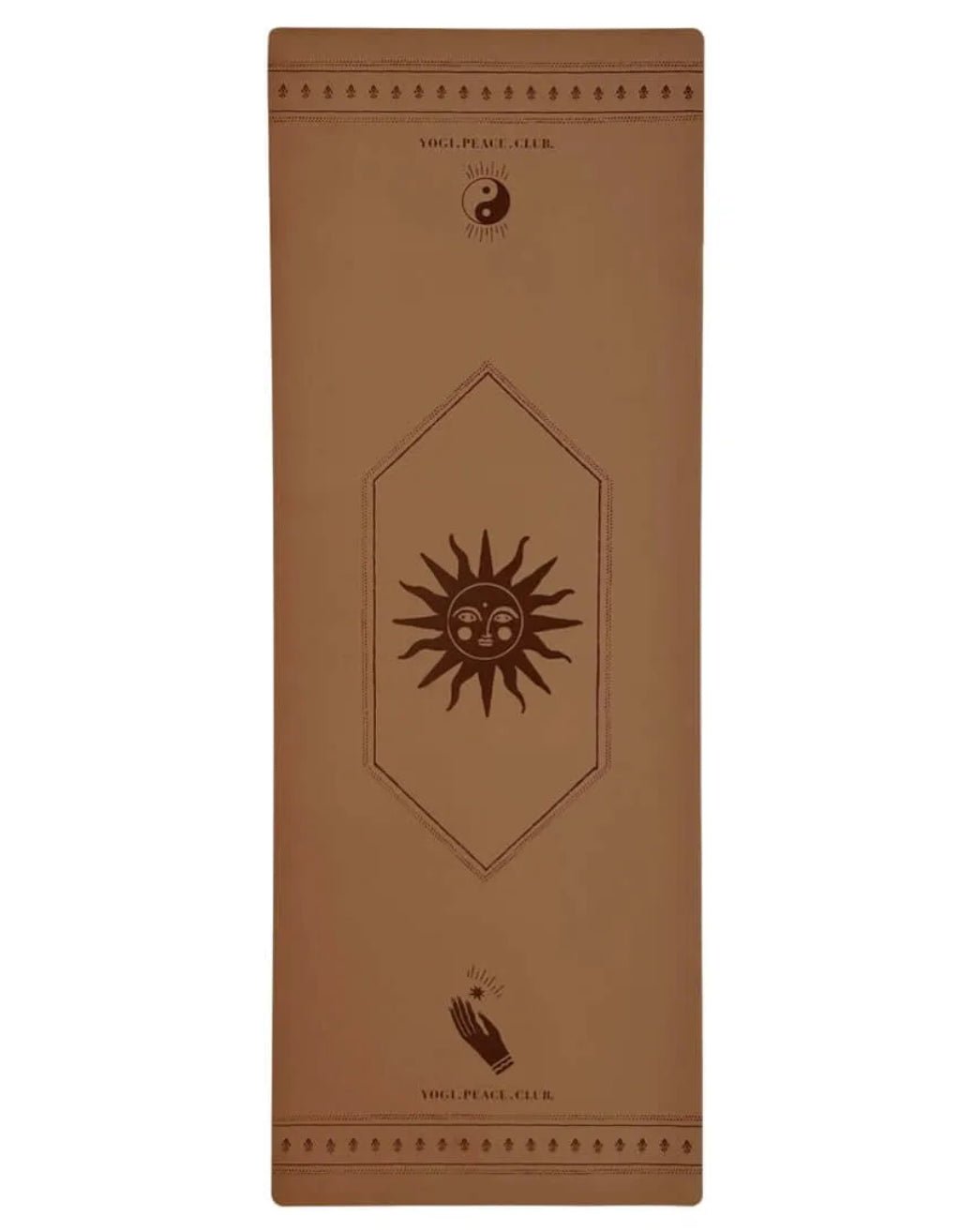 5 mm Deluxe Spice Yoga Mat + Strap - Yogi Peace Club - Yoga Mat