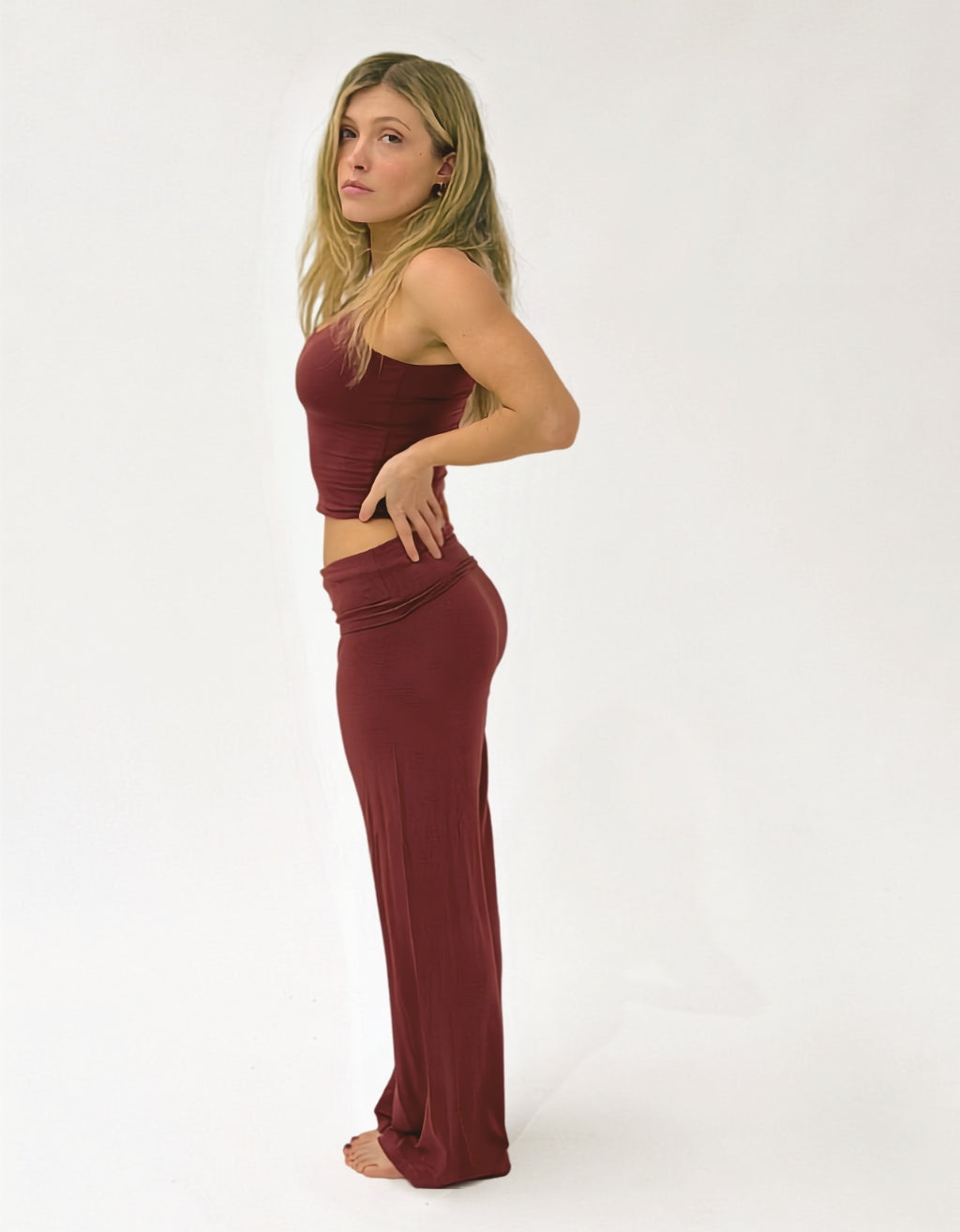 Miracle Pant Bamboo - Sangria