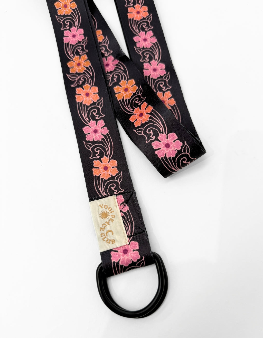 D-Ring Yoga Strap - Lotus