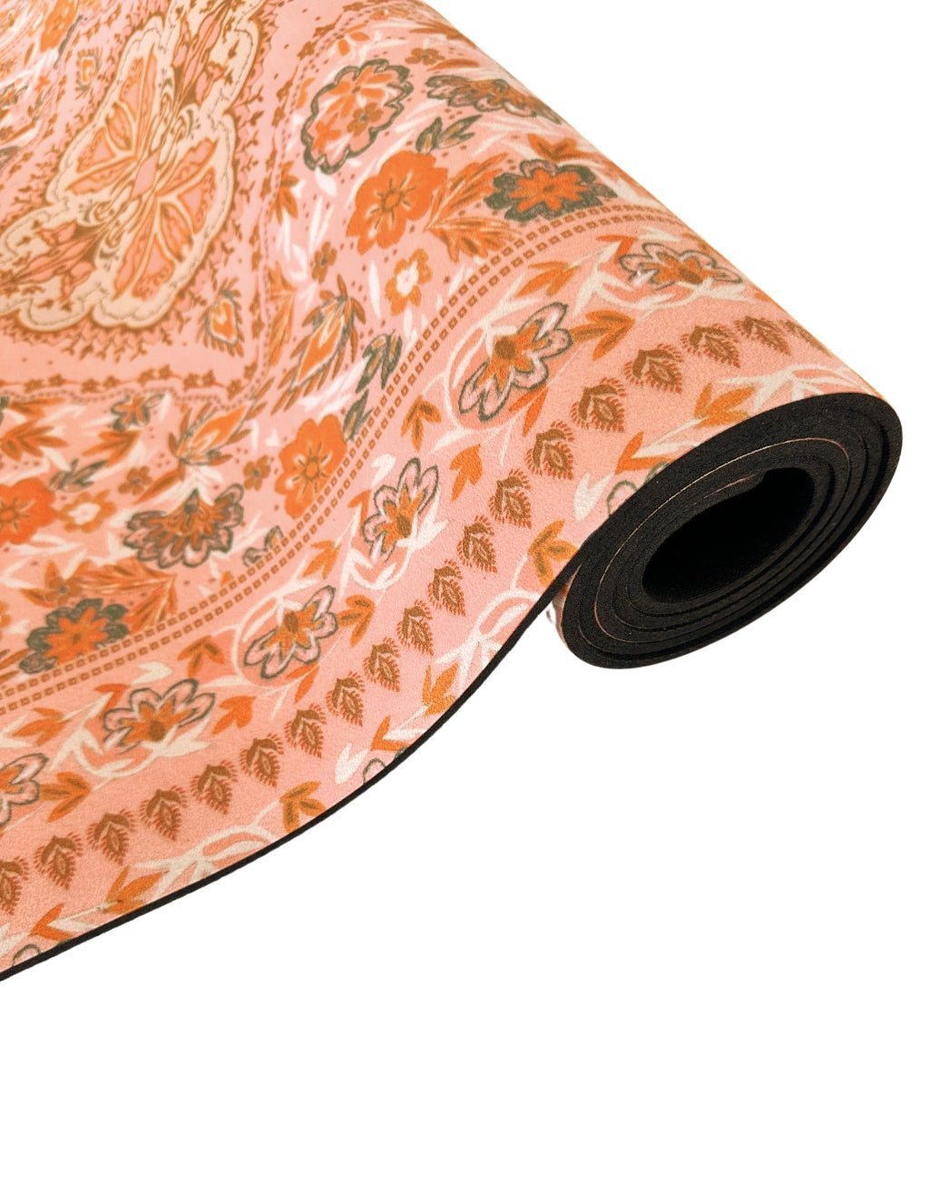 6 mm XL Eco Salty Peach Yoga Mat + Strap - Yogi Peace Club - YOGA MAT