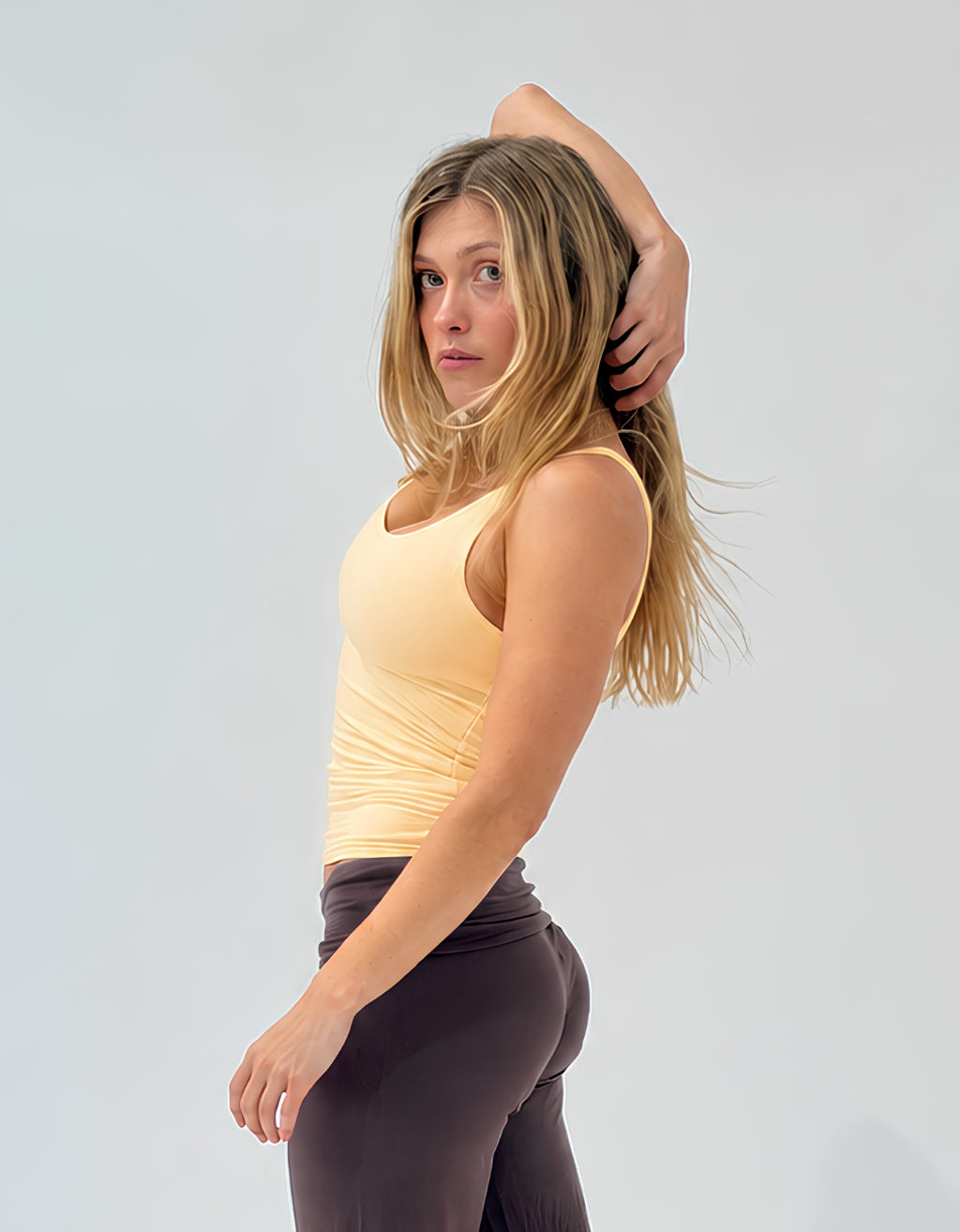 Bamboo Singlet - Butter