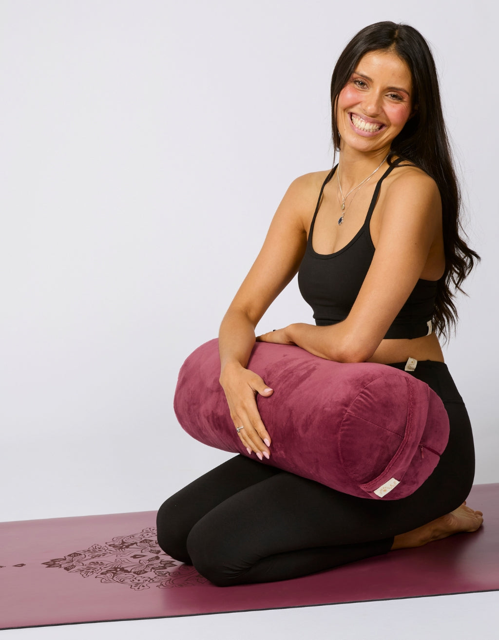 Deluxe Lotus Mulberry Yoga Mat 5 mm