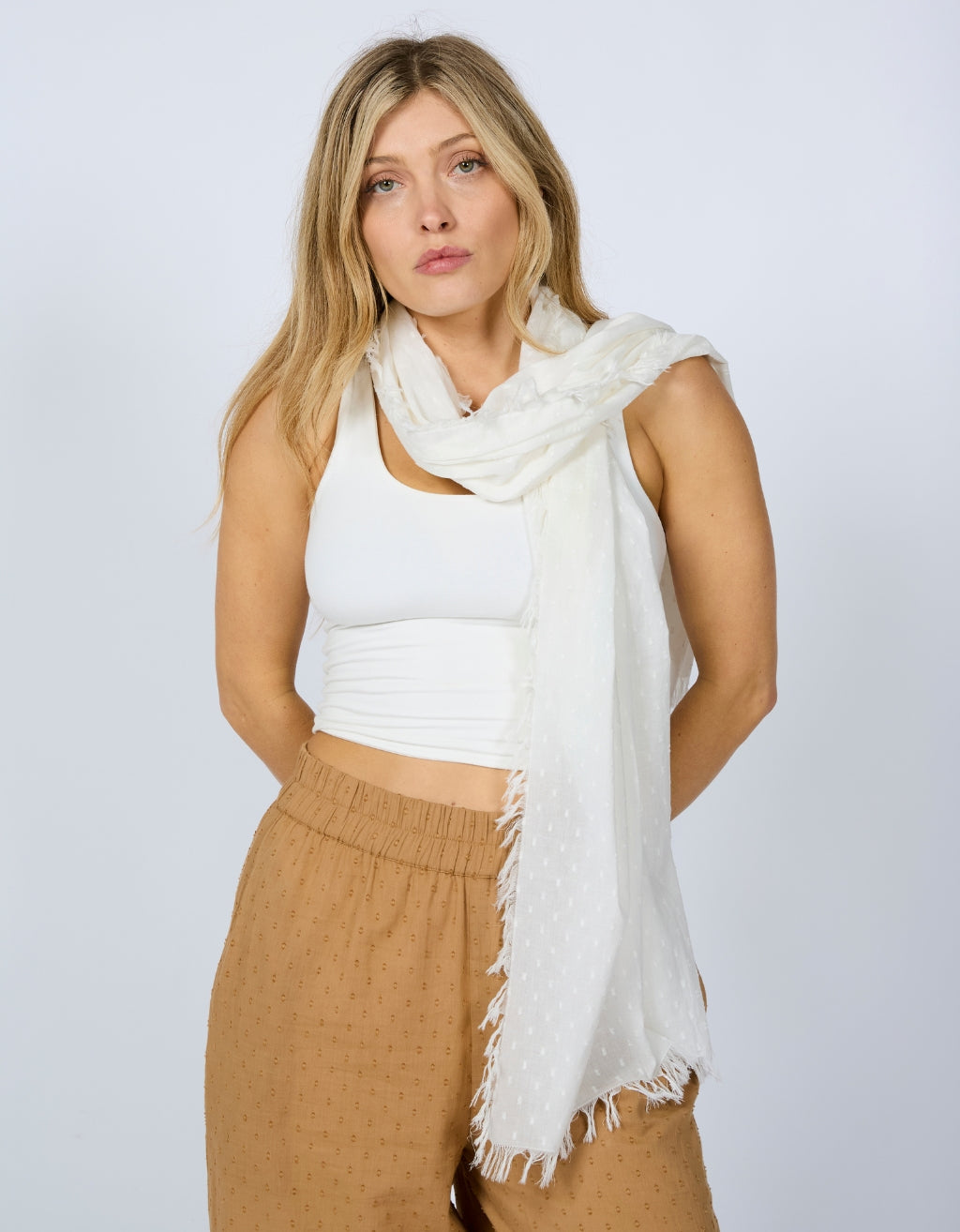 Yoga Scarf - Coconut