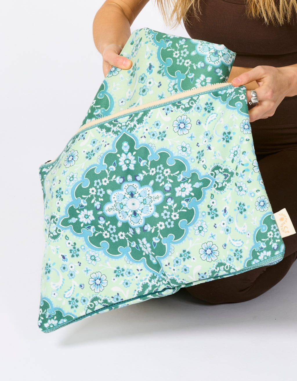 Travel Yoga Mat Mint Tea 1 mm