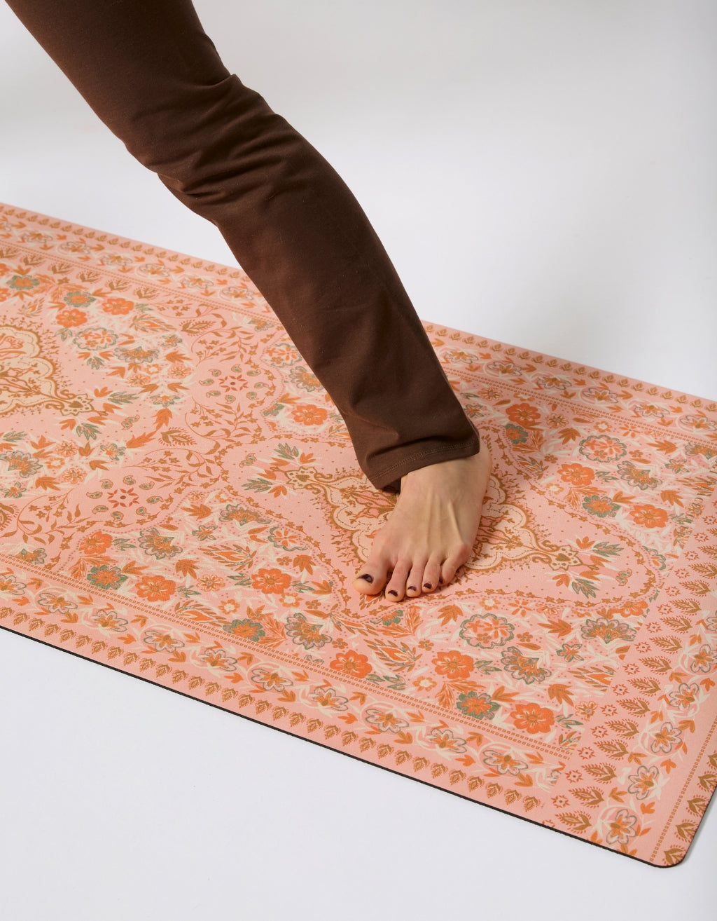Printed Salty Peach Yoga Mat 4 mm