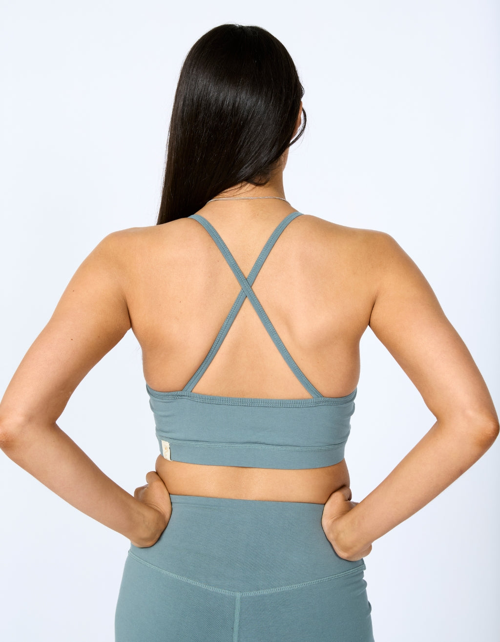 Bamboo Cotton Crop - Fig Green