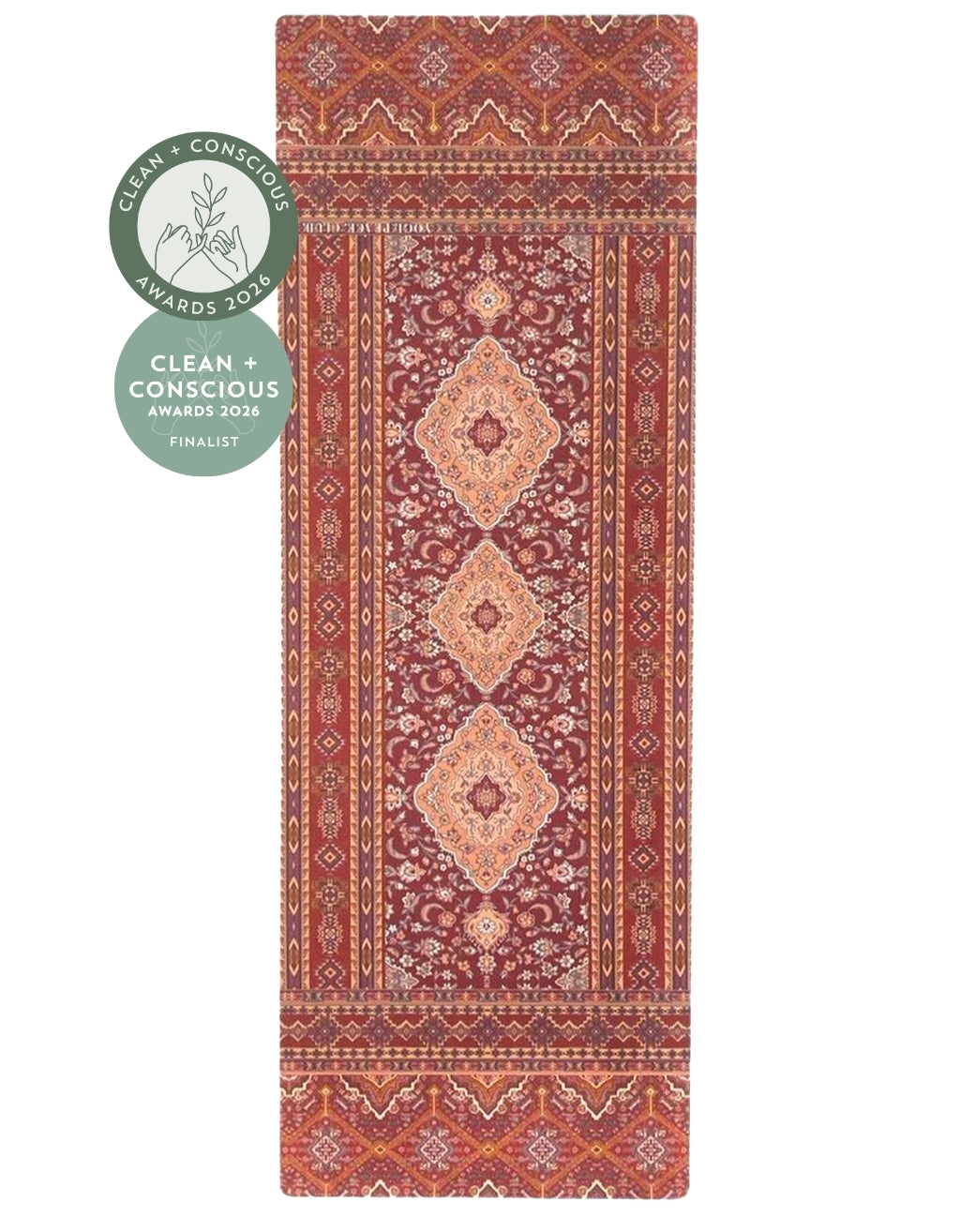 Printed Desert Terracotta Yoga Mat 4 mm