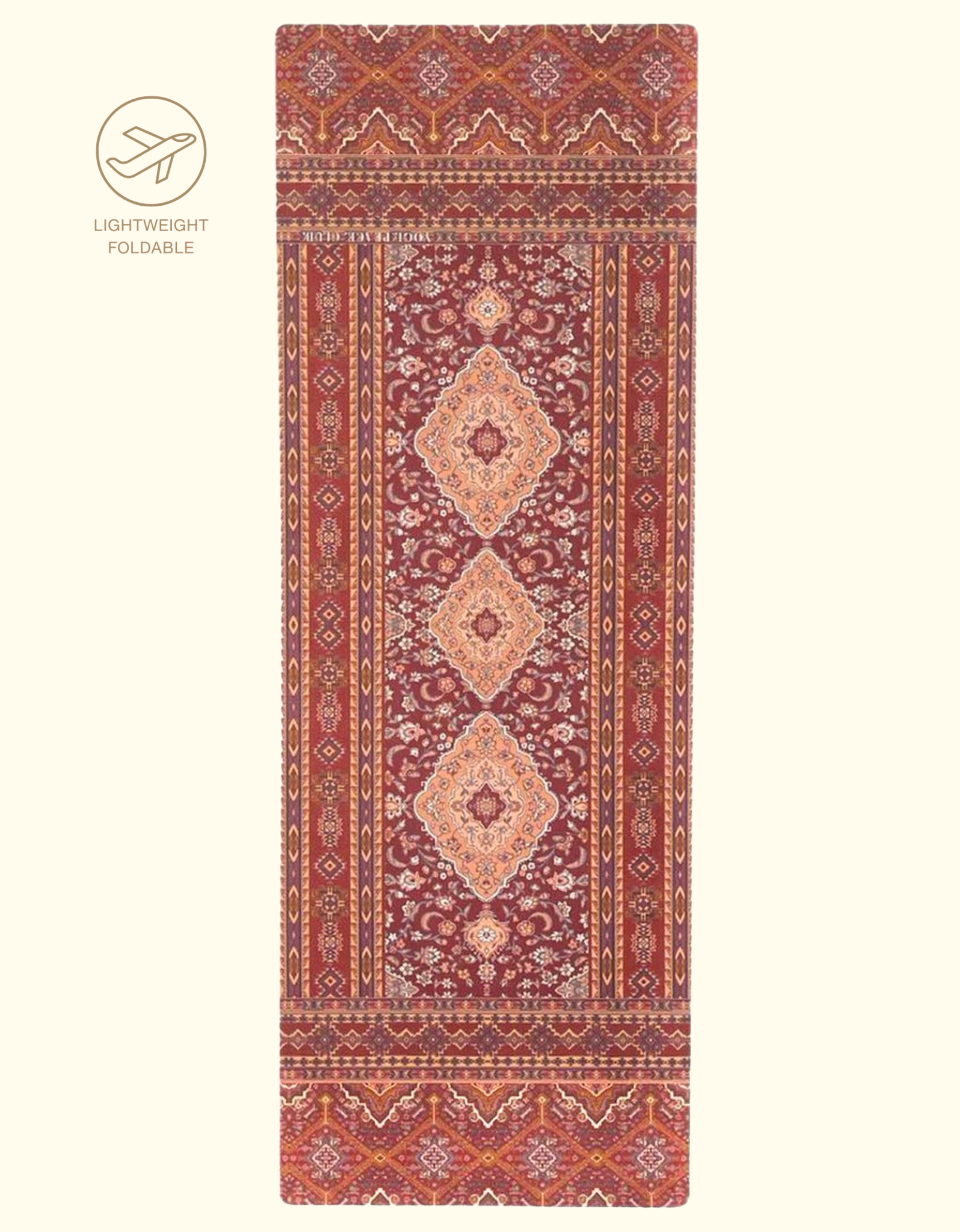 Travel Yoga Mat Desert Terracotta 1 mm
