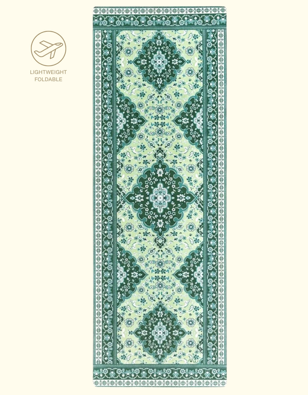 Travel Yoga Mat Mint Tea 1 mm