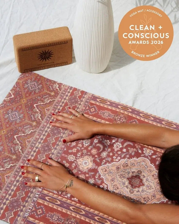 Printed Desert Terracotta Yoga Mat 4 mm