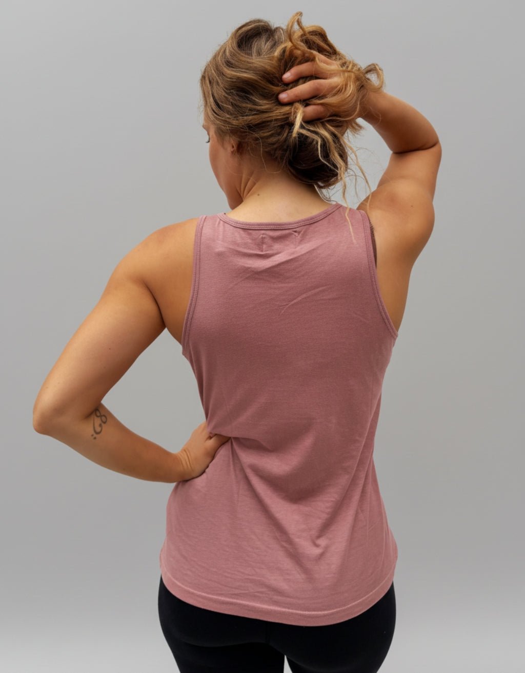 Be Kind Singlet - Clay - Yogi Peace Club - YOGA SINGLET