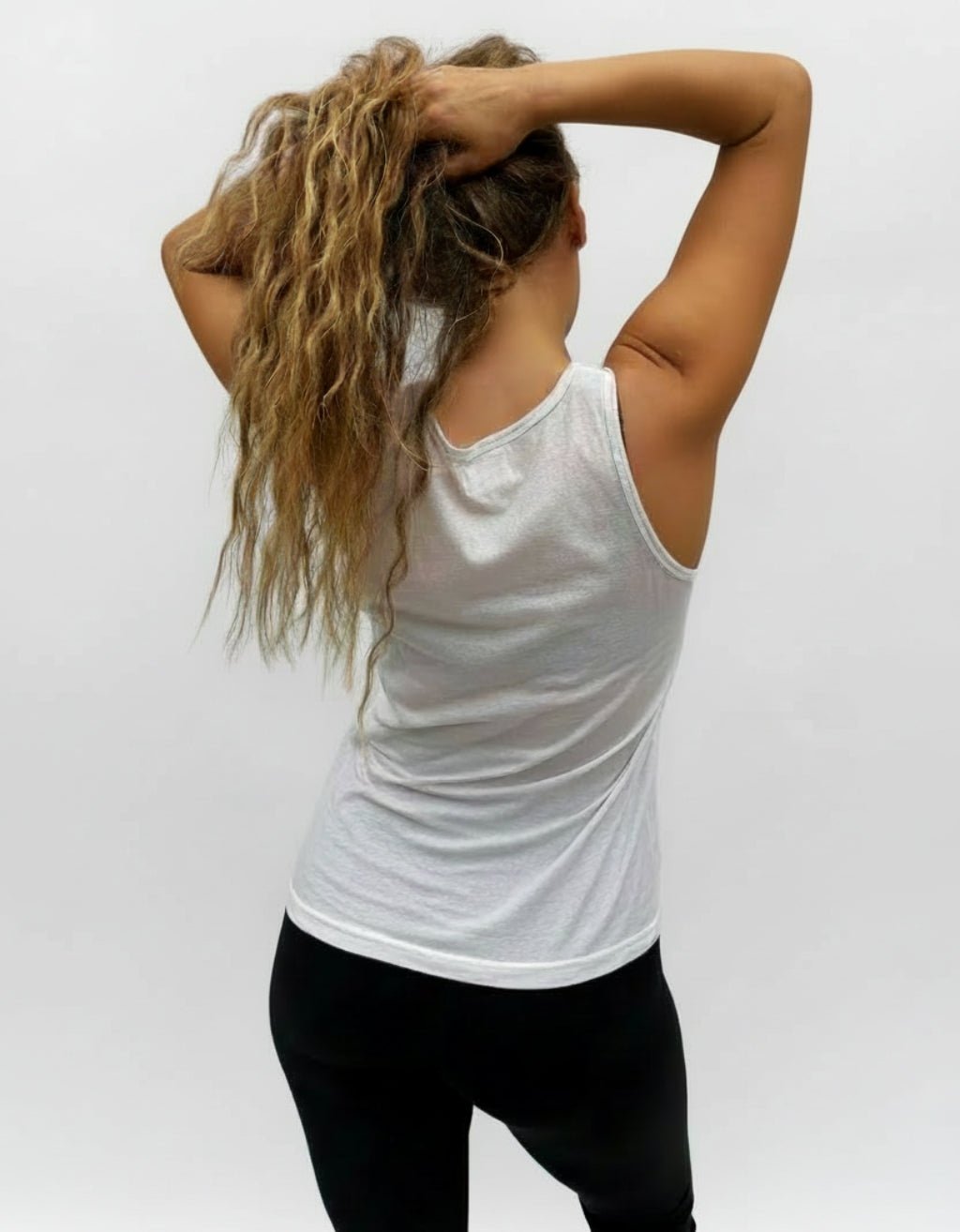 Be Kind Singlet - Cream - Yogi Peace Club - YOGA SINGLET