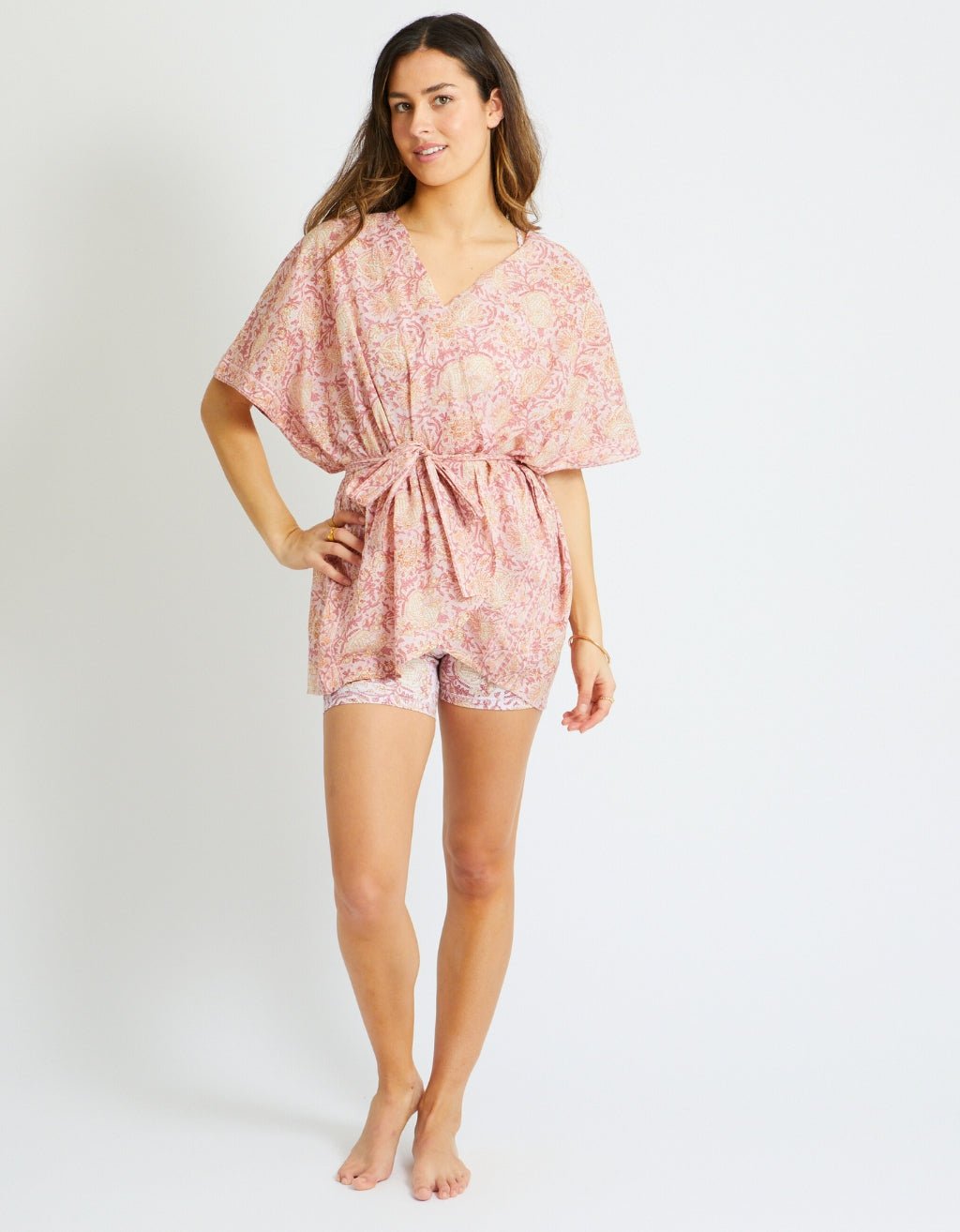 Cotton Yoga Kimono Primrose - COMING SOON - Yogi Peace Club - Yoga Clothing