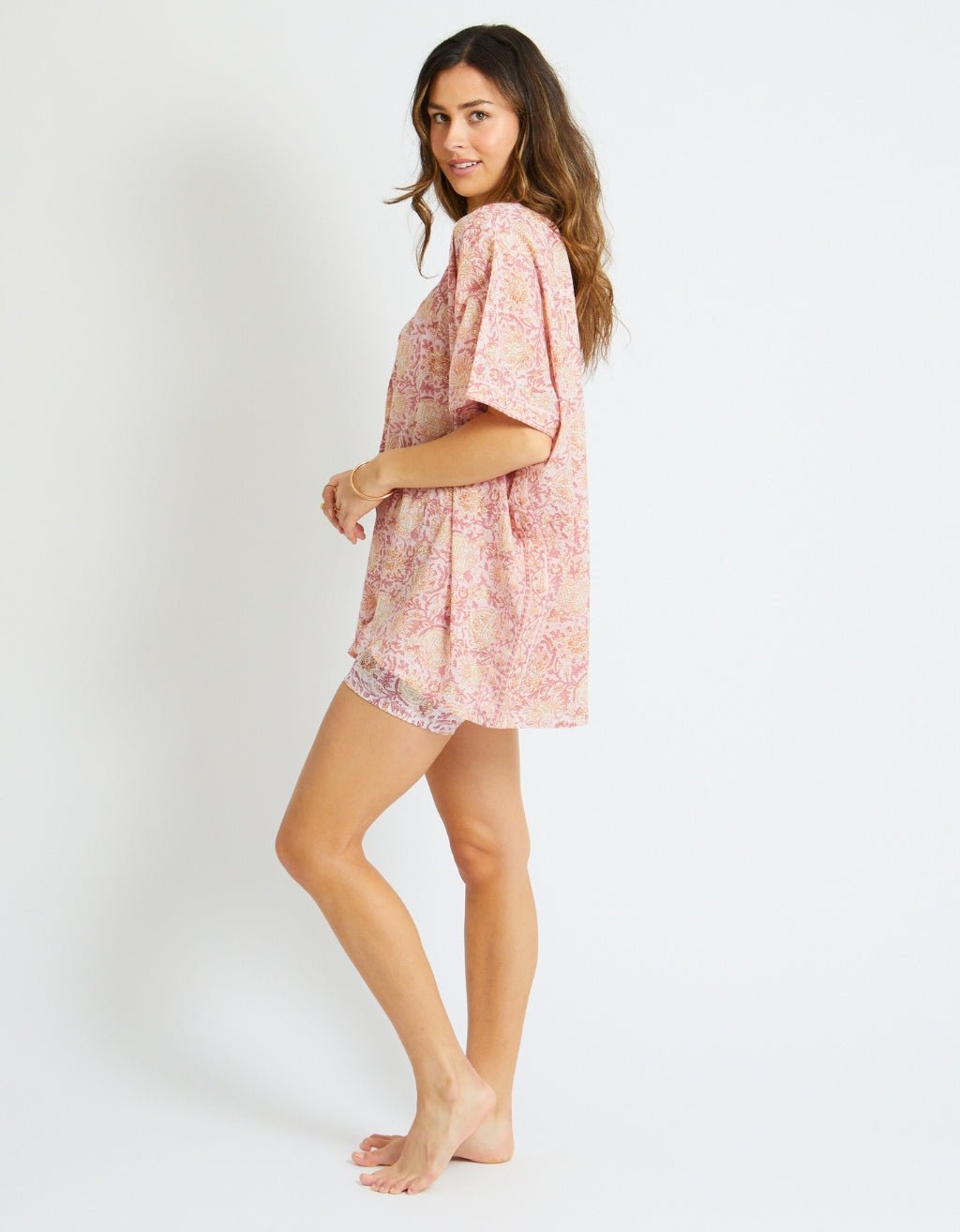 Cotton Yoga Kimono Primrose - COMING SOON - Yogi Peace Club - Yoga Clothing