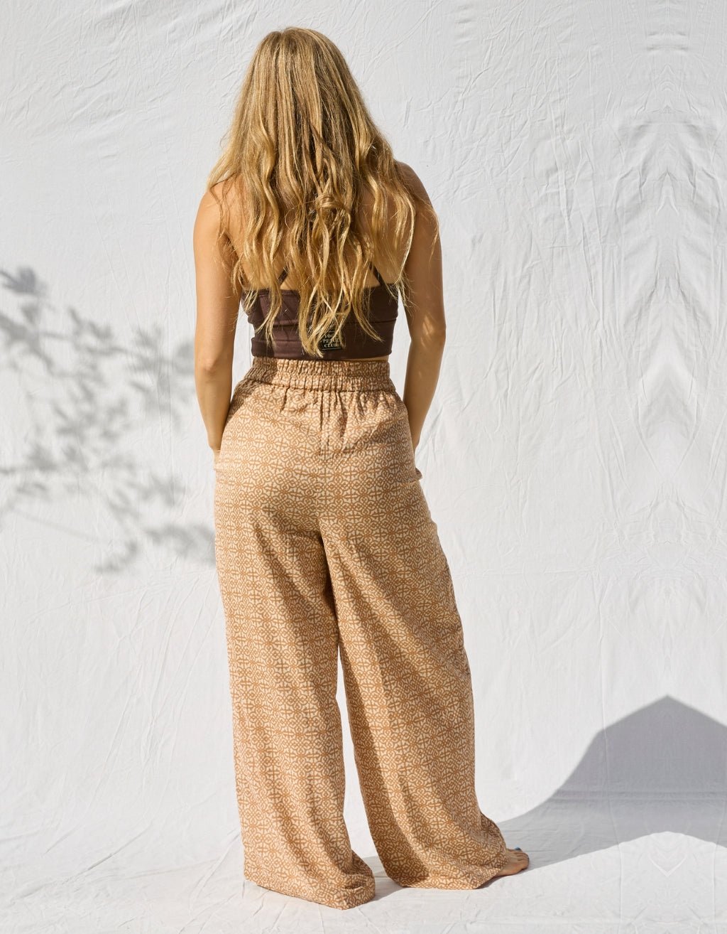 Cotton Yoga Pants - Marrakesh - Yogi Peace Club - YOGA PANTS