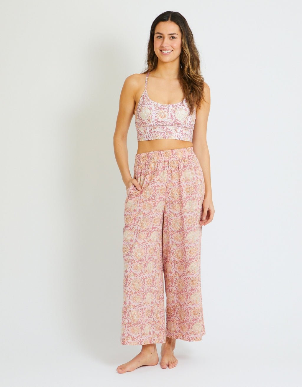 Cotton Yoga Pants Primrose - COMING SOON - Yogi Peace Club - Yoga Clothing