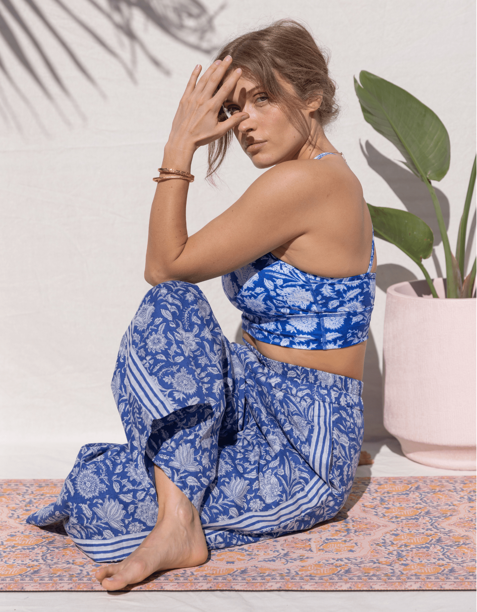 Cotton Yoga Pants Santorini - COMING SOON - Yogi Peace Club - Yoga Clothing