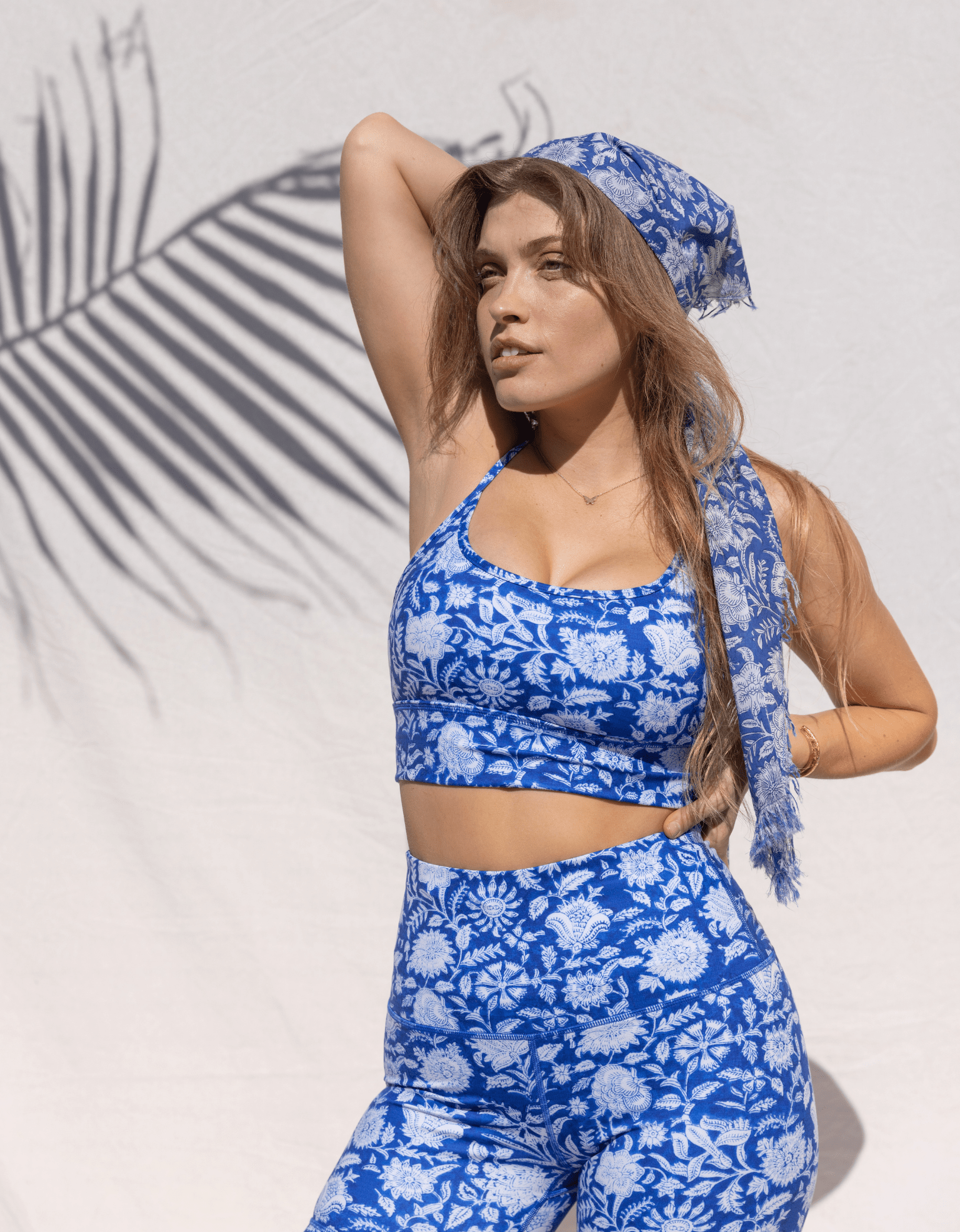 Cotton Yoga Scarf Santorini - COMING SOON - Yogi Peace Club - SCARF