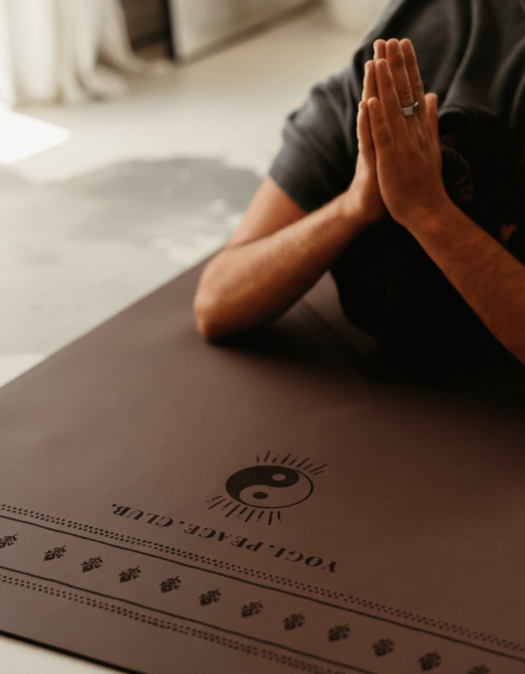 Deluxe Choc Yoga Mat 5 mm - Yogi Peace Club - YOGA MAT
