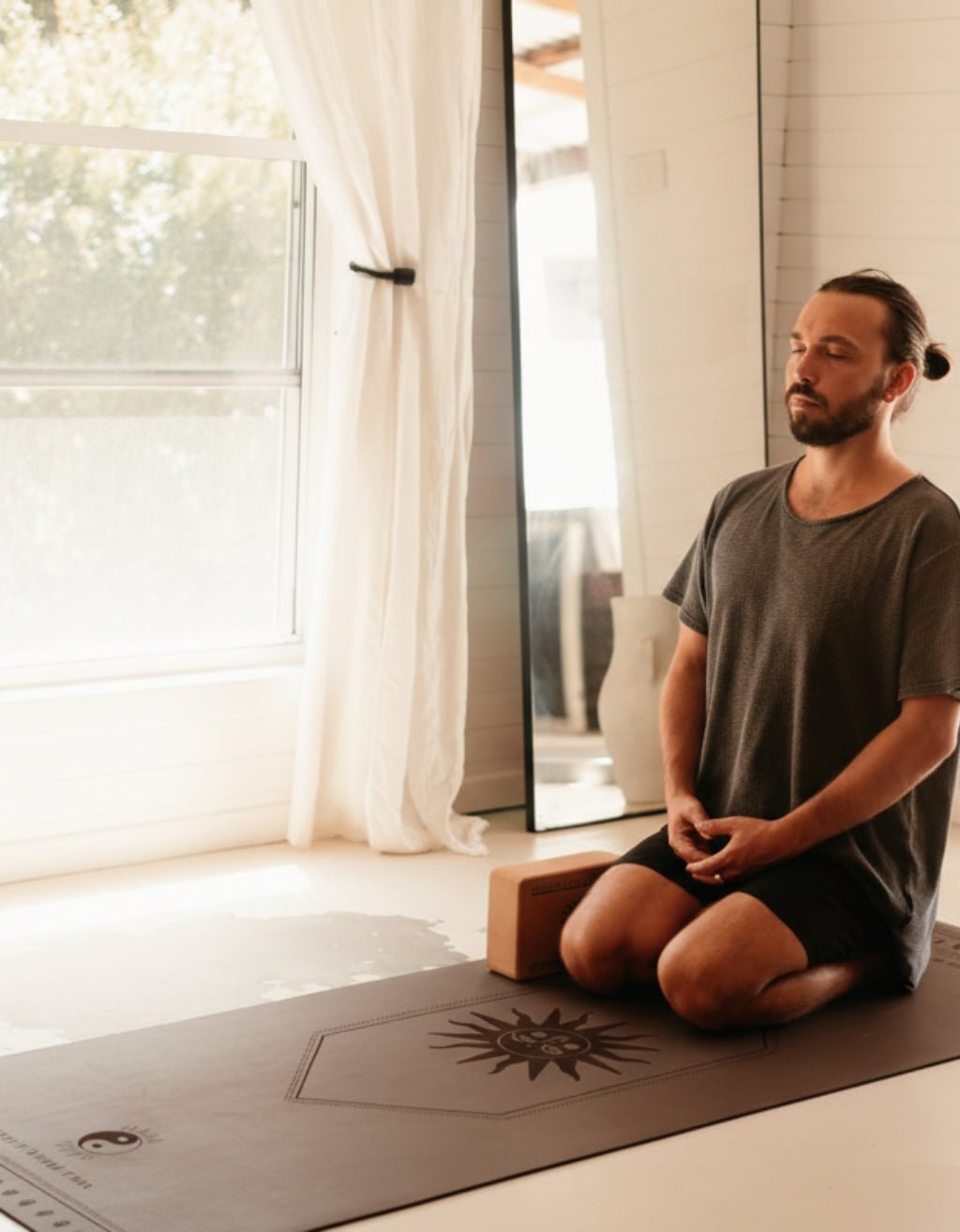 Deluxe Choc Yoga Mat 5 mm - Yogi Peace Club - YOGA MAT