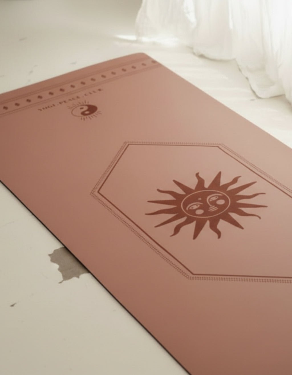 Deluxe Clay Yoga Mat 5 mm - Yogi Peace Club - YOGA MAT