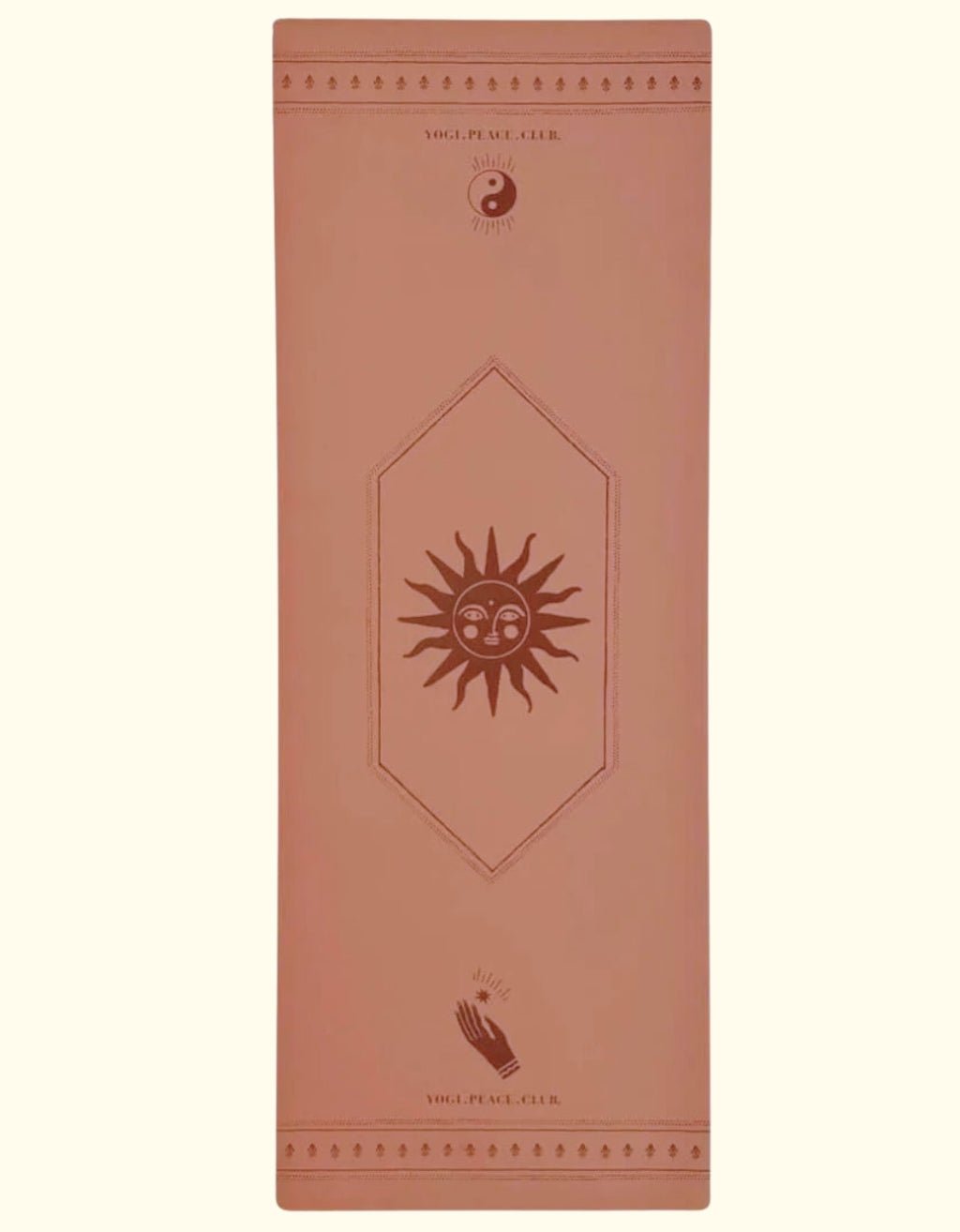 Deluxe Clay Yoga Mat 5 mm - Yogi Peace Club - YOGA MAT