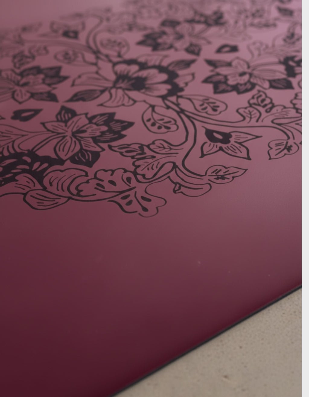 Deluxe Lotus Mulberry Yoga Mat 5 mm - Yogi Peace Club - YOGA MAT