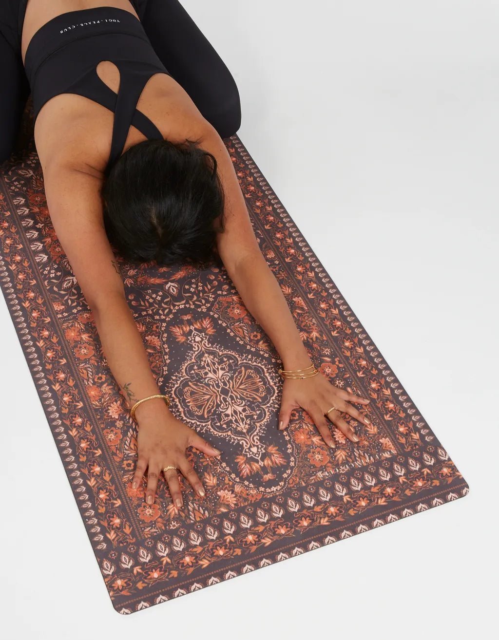 Earth Bloom Yoga Mat + Strap - Yogi Peace Club - Yoga Mat
