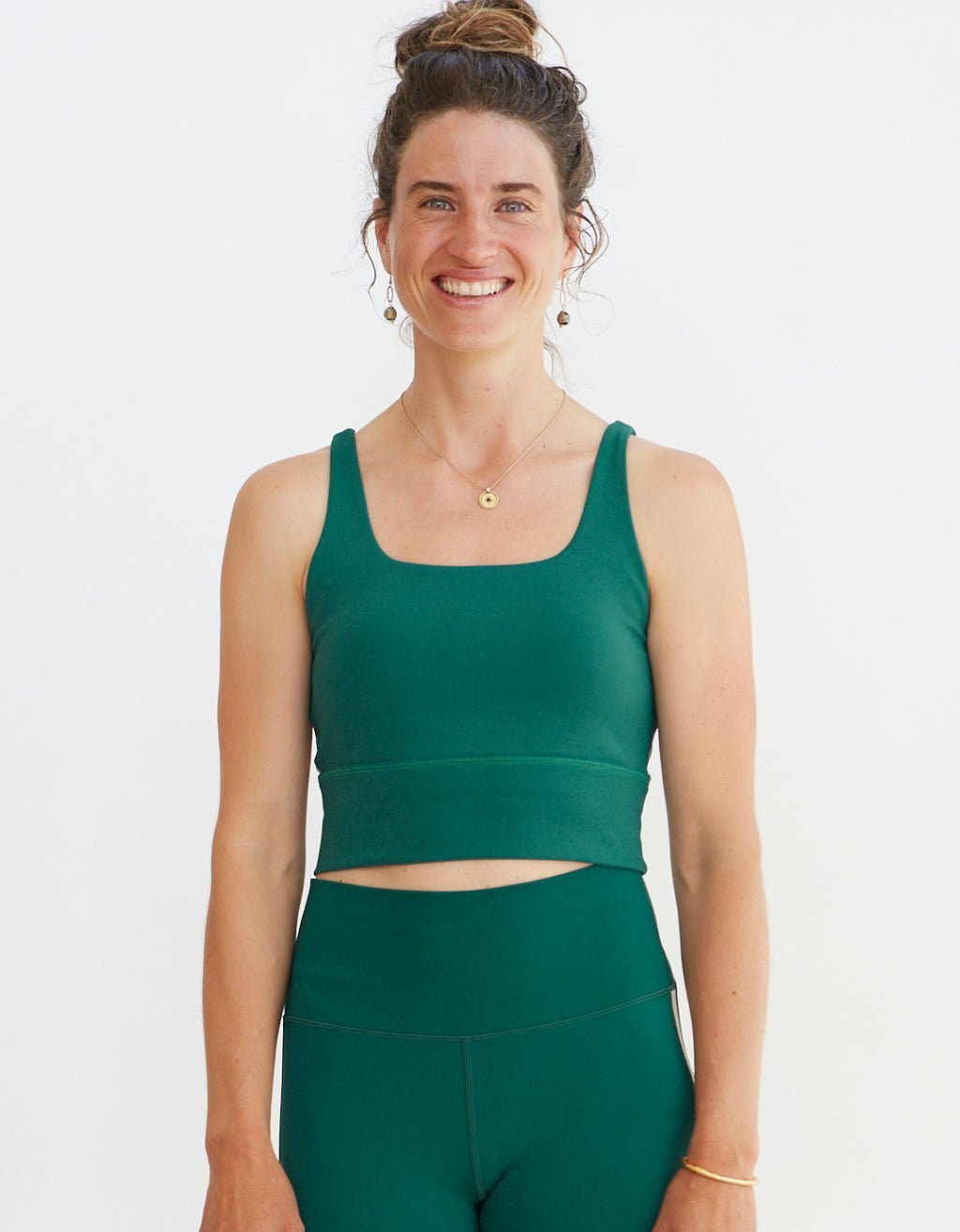 Emerald Yoga Bra - Yogi Peace Club - YOGA BRA