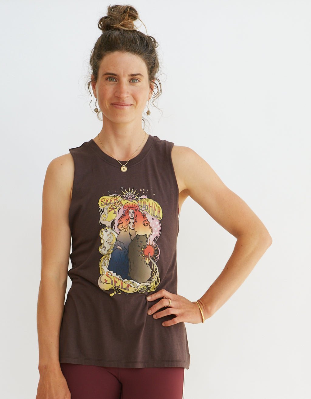 Higher Self Yoga Tank - Yogi Peace Club - Yoga Top