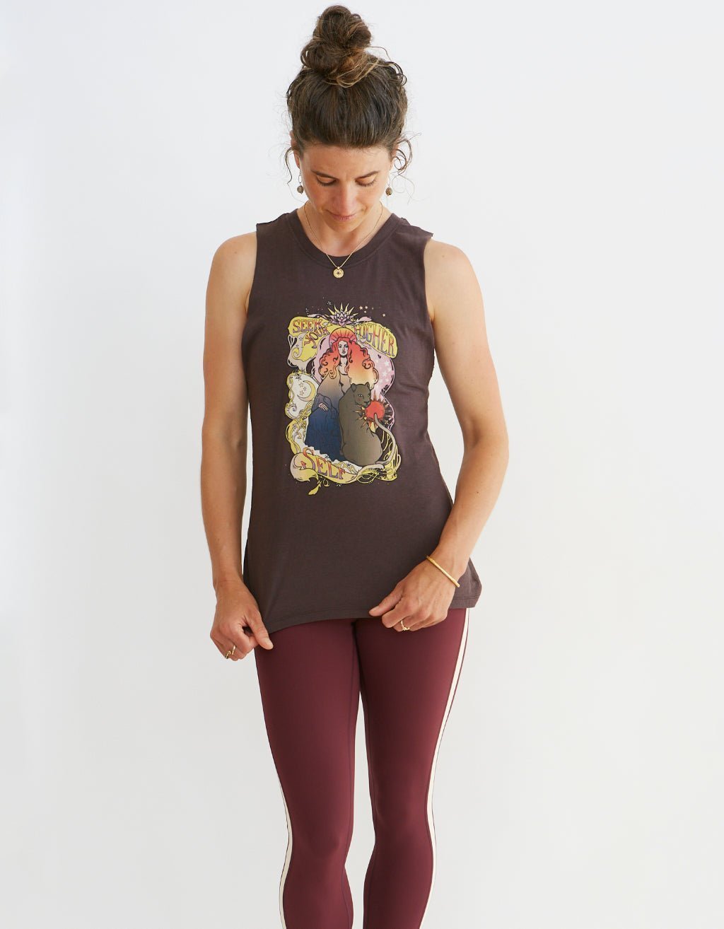 Higher Self Yoga Tank - Yogi Peace Club - Yoga Top