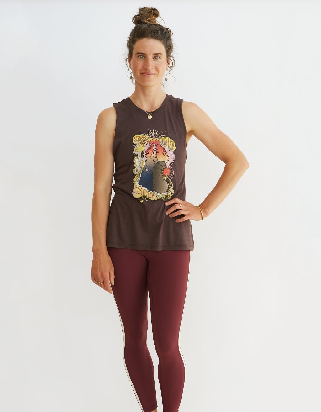 Higher Self Yoga Tank - Yogi Peace Club - Yoga Top