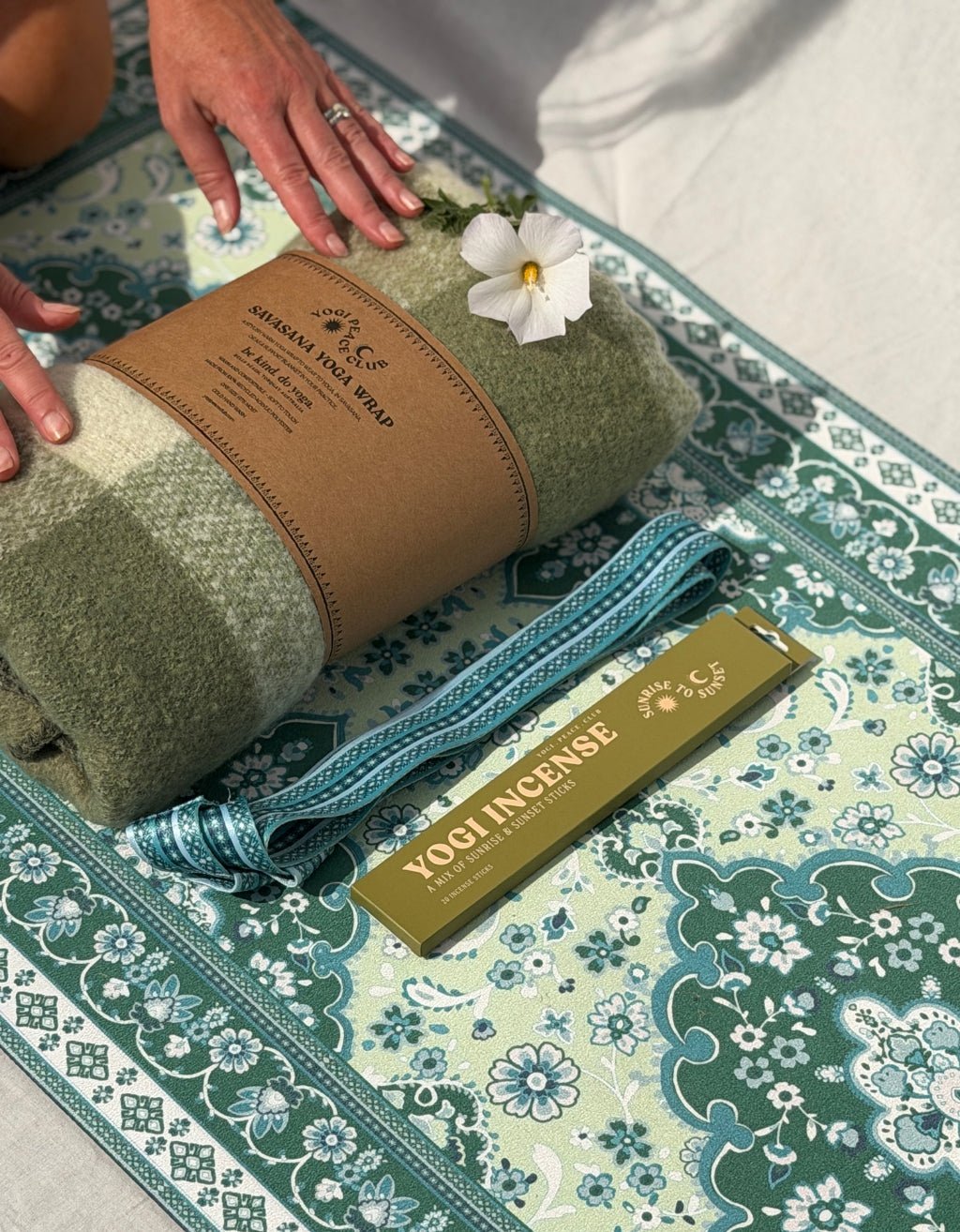 Mother's Day Bundle - Mint Tea - Yogi Peace Club - YOGA MAT PACK