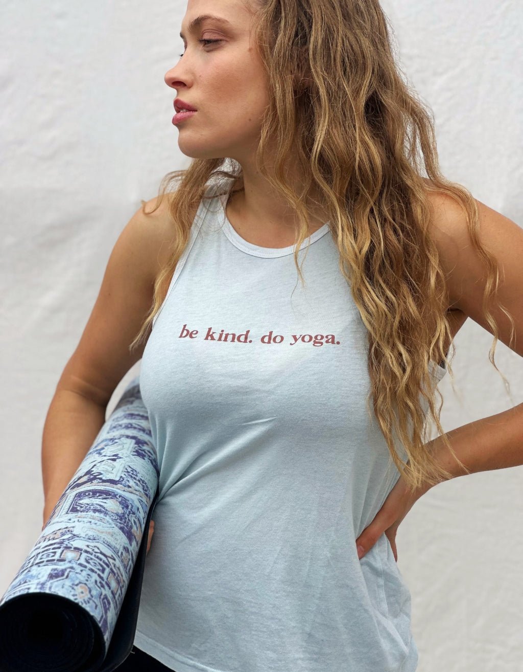 Original Oasis Blue Yoga Mat 4 mm - Yogi Peace Club - YOGA MAT