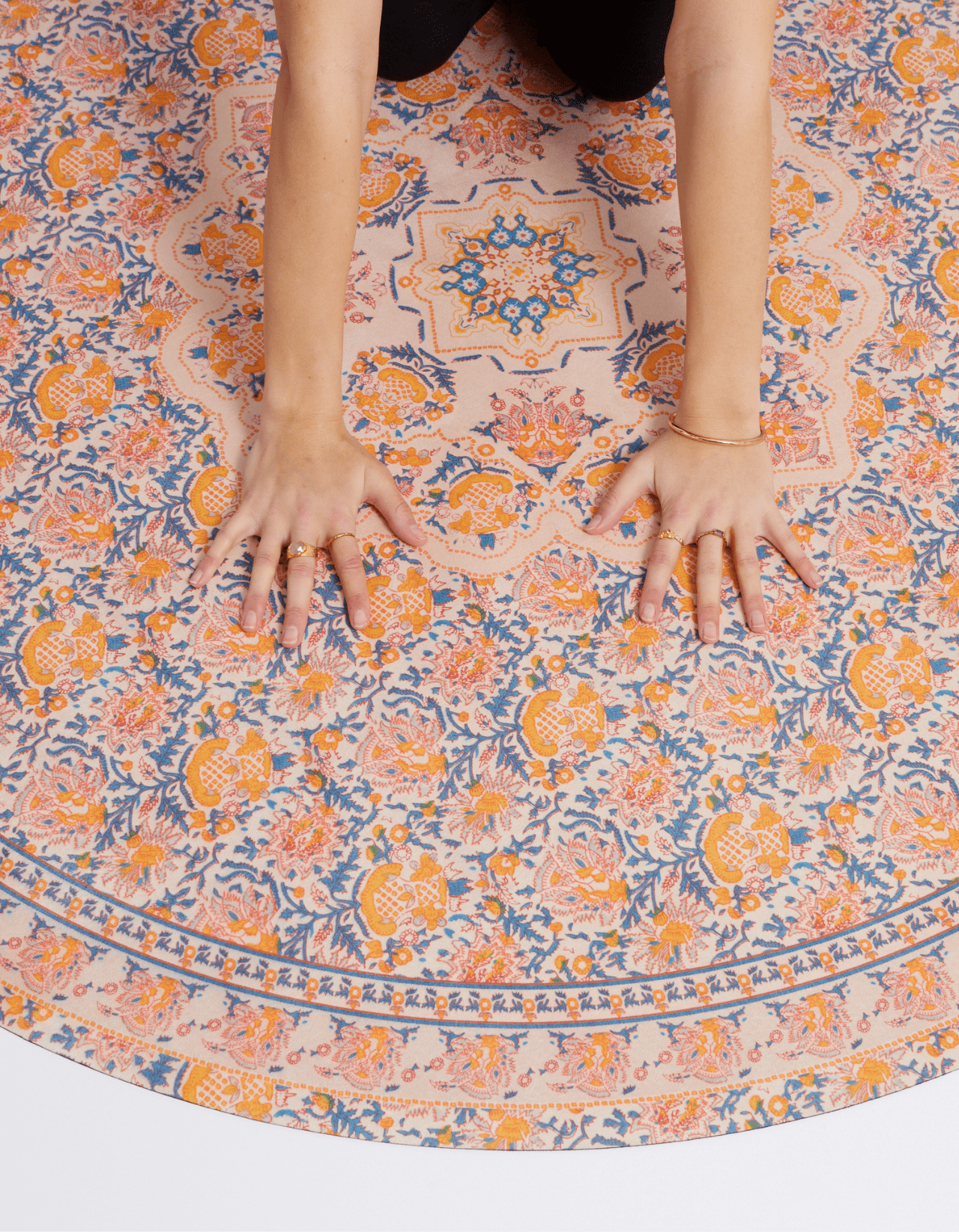 Round Sundara Yoga Mat 2 mm - Yogi Peace Club - ROUND YOGA MAT