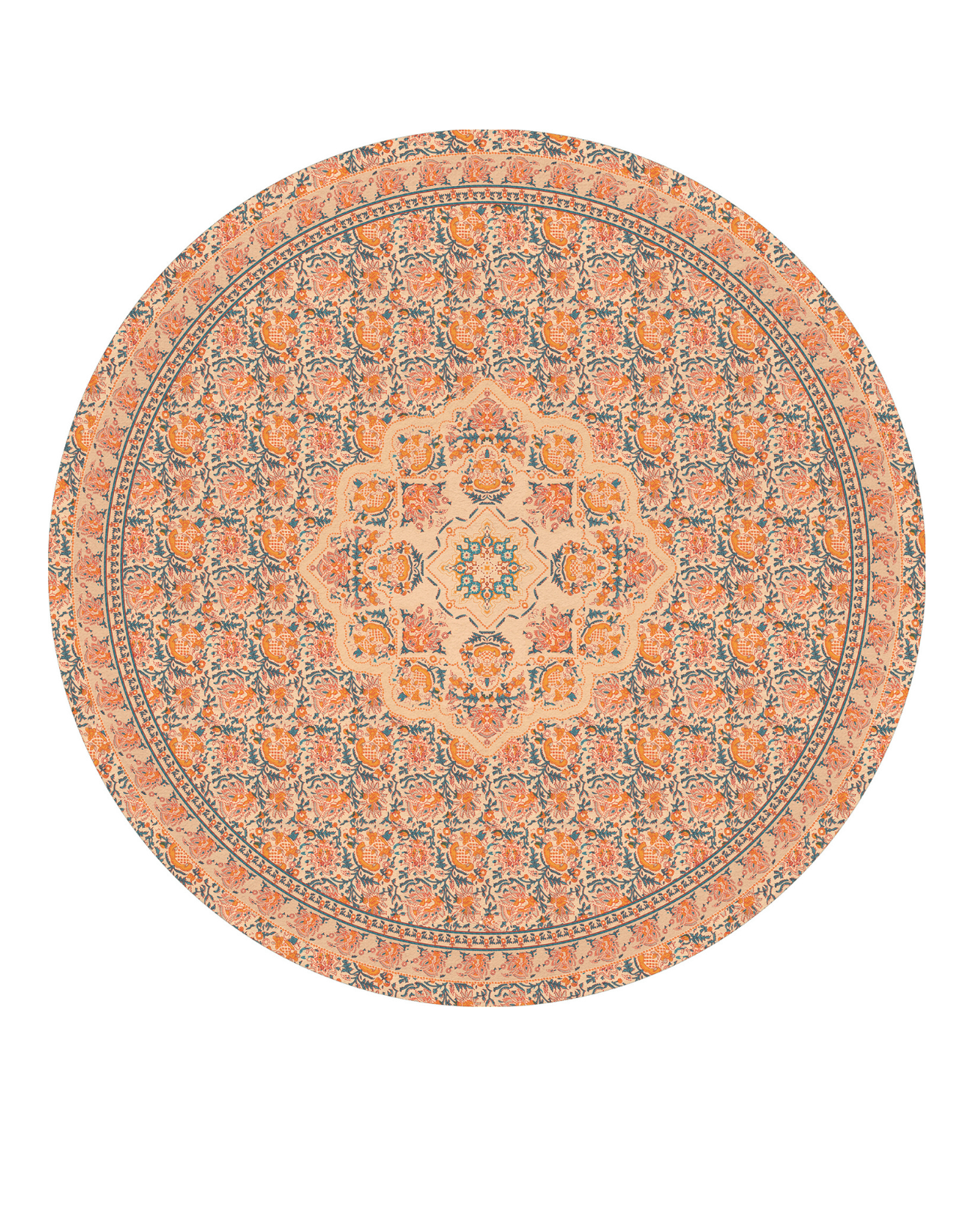 Round Sundara Yoga Mat 2 mm - Yogi Peace Club - ROUND YOGA MAT
