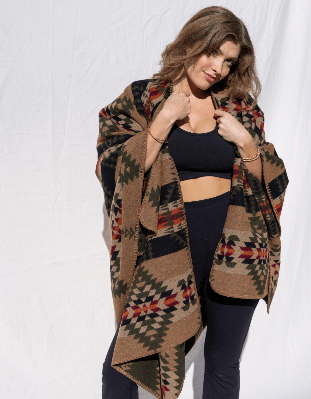 Seeker Wool Blend Yoga Wrap - Yogi Peace Club - YOGA WRAP