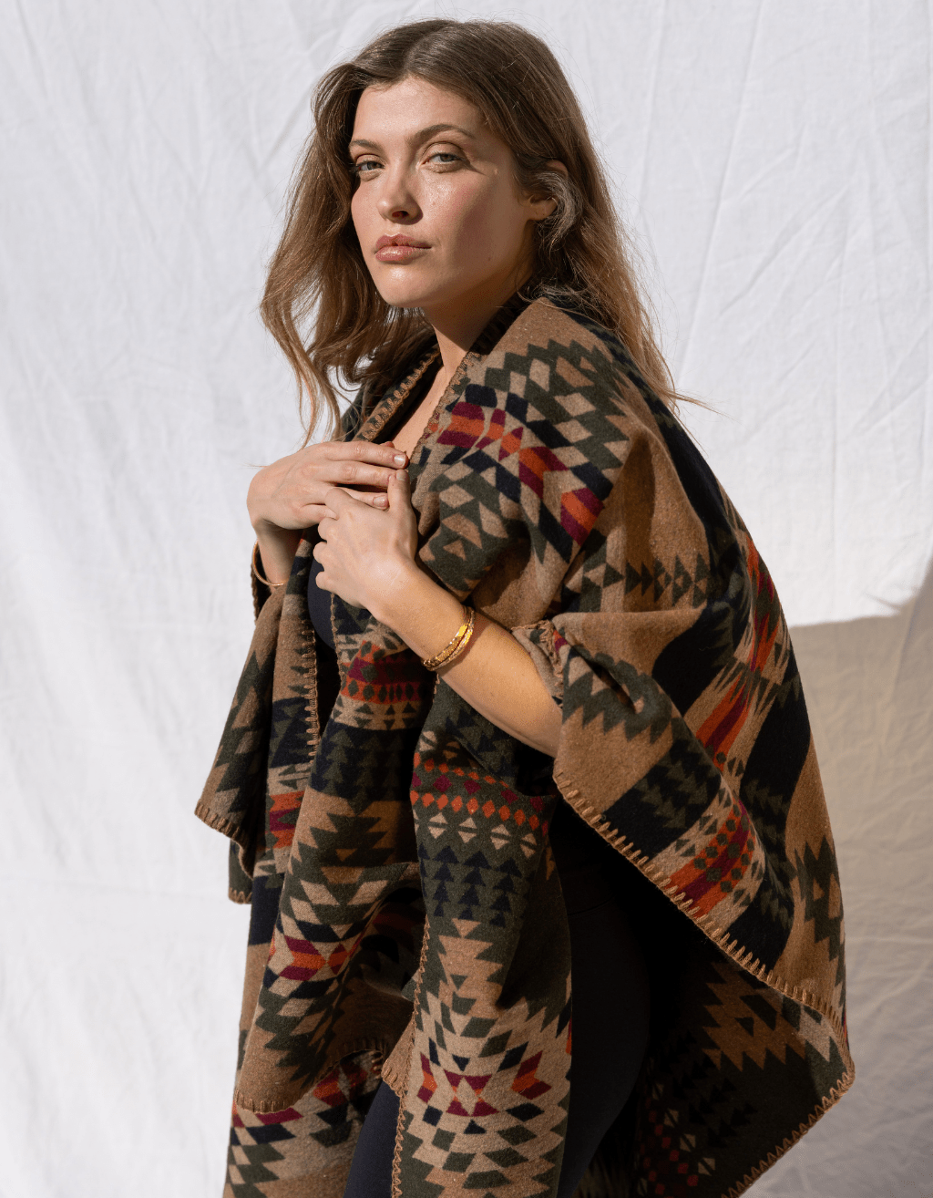 Seeker Wool Blend Yoga Wrap - Yogi Peace Club - YOGA WRAP