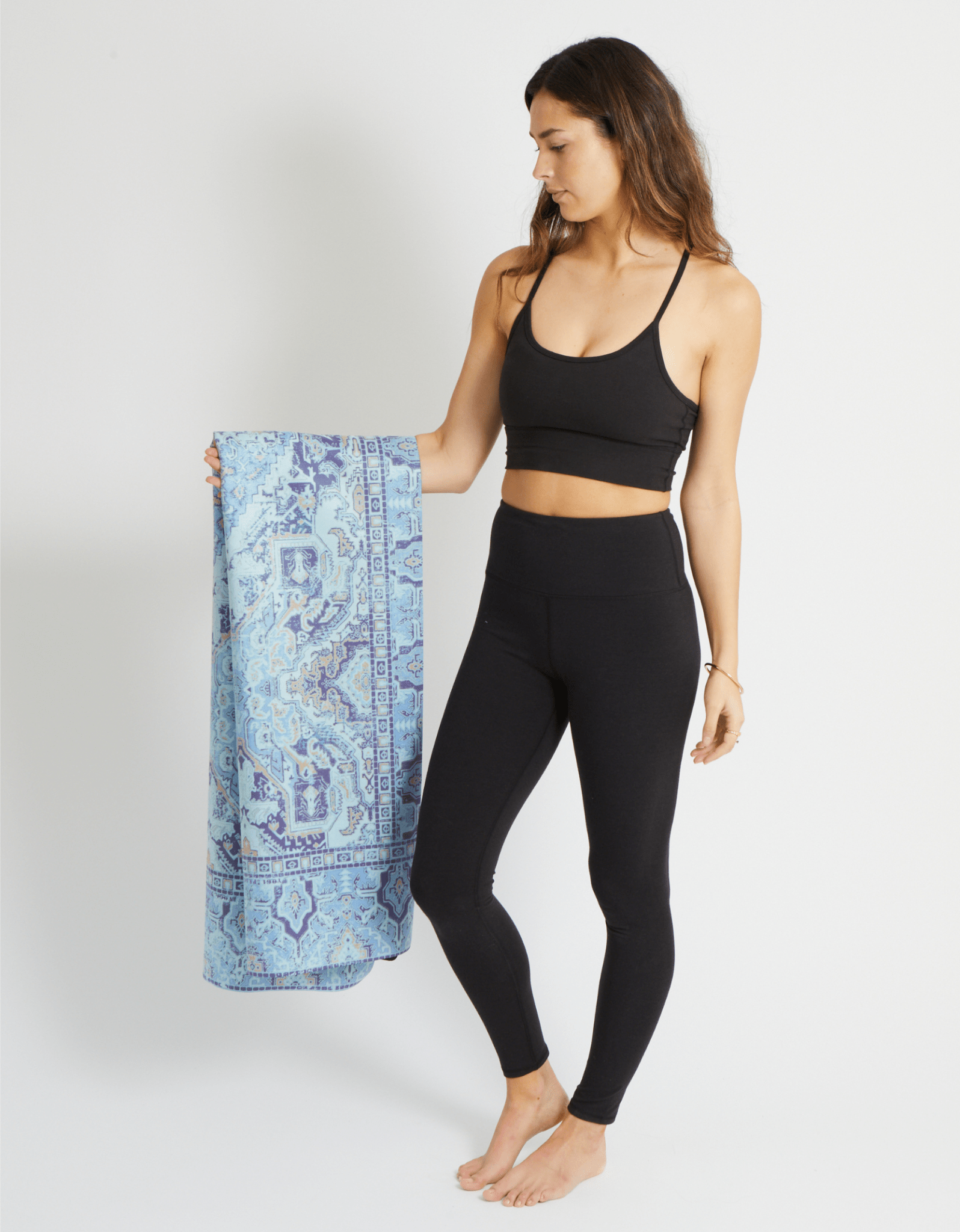Travel Yoga Mat Oasis Blue 1 mm - COMING SOON - Yogi Peace Club - YOGA MAT