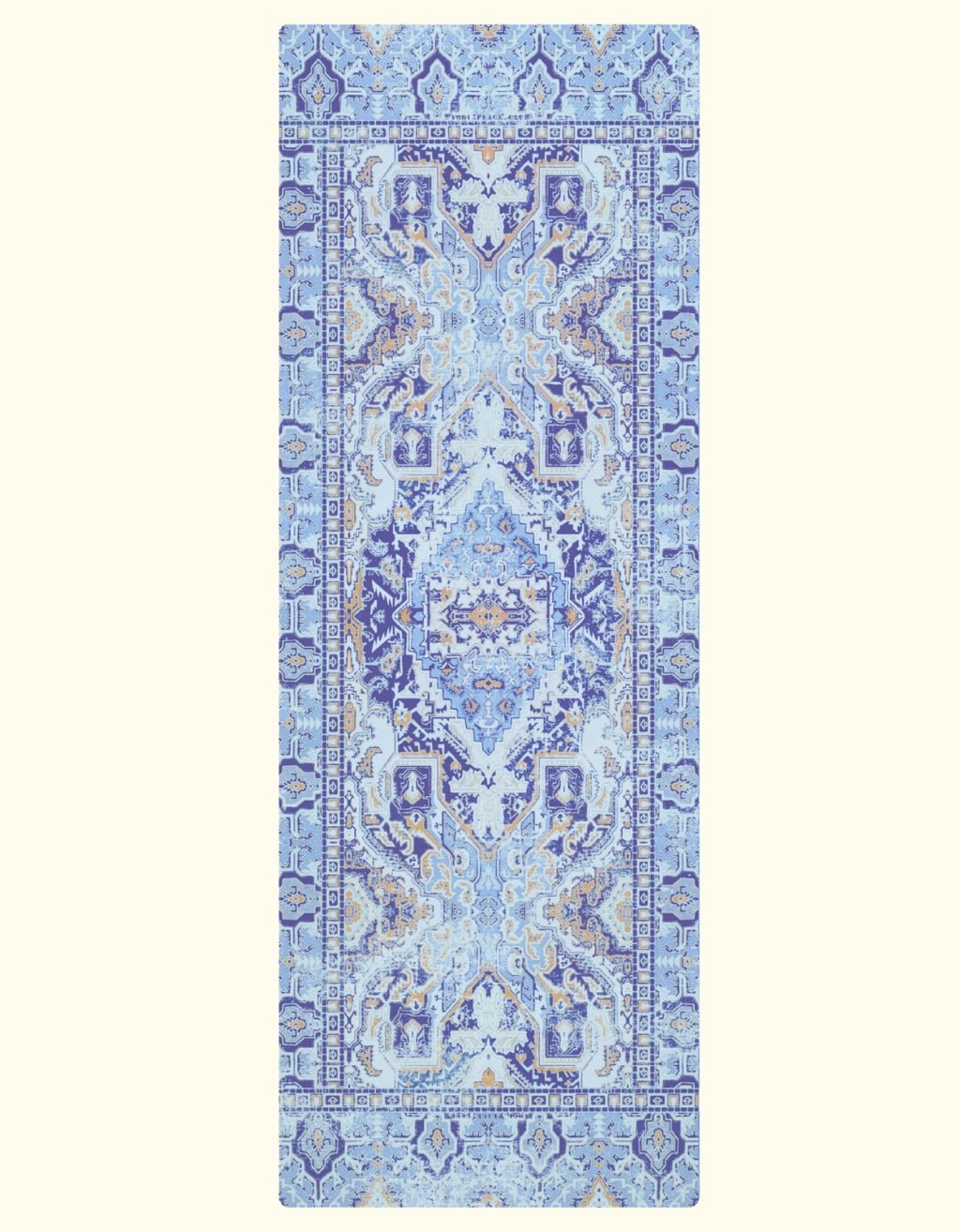 Travel Yoga Mat Oasis Blue 1 mm - Yogi Peace Club - YOGA MAT