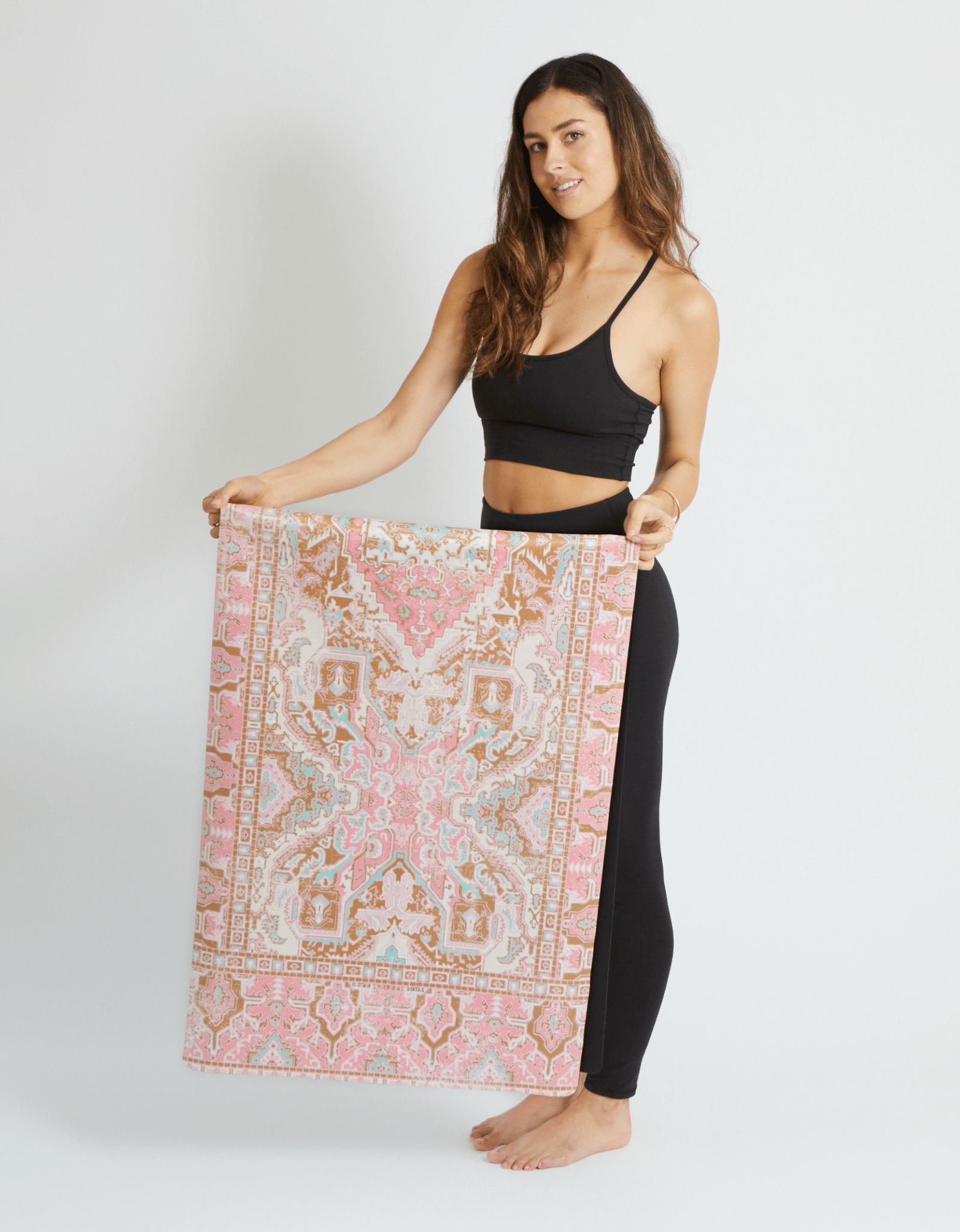 Travel Yoga Mat Oasis Pink 1 mm - COMING SOON - Yogi Peace Club - YOGA MAT
