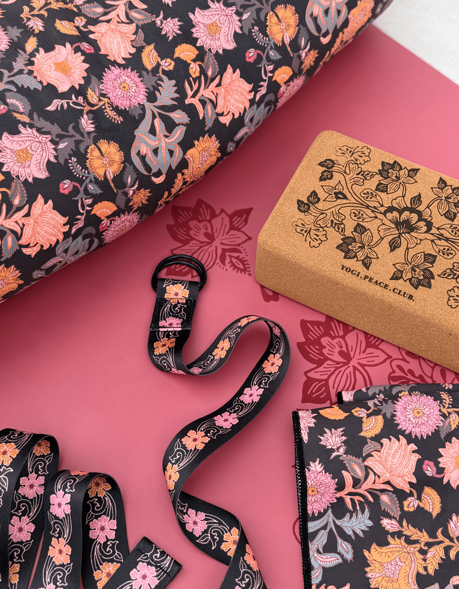 Ultimate Yoga Gift Pack - Lotus Bloom - Yogi Peace Club - Yoga Accessories