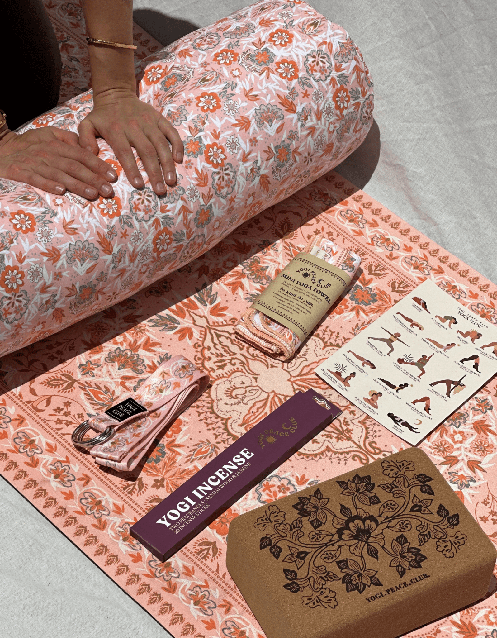 Ultimate Yoga Gift Pack - Salty Peach - Yogi Peace Club - 