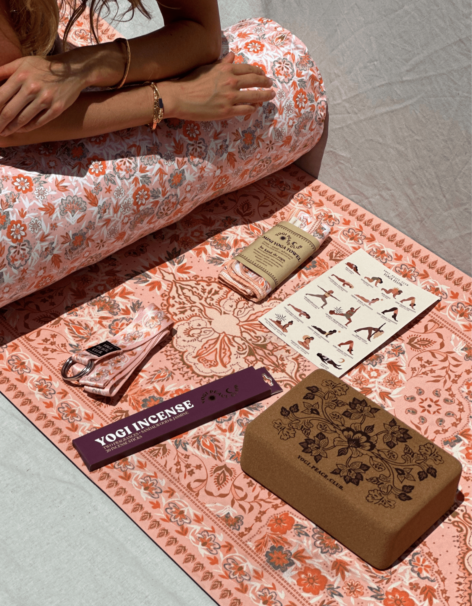 Ultimate Yoga Gift Pack - Salty Peach - Yogi Peace Club - 