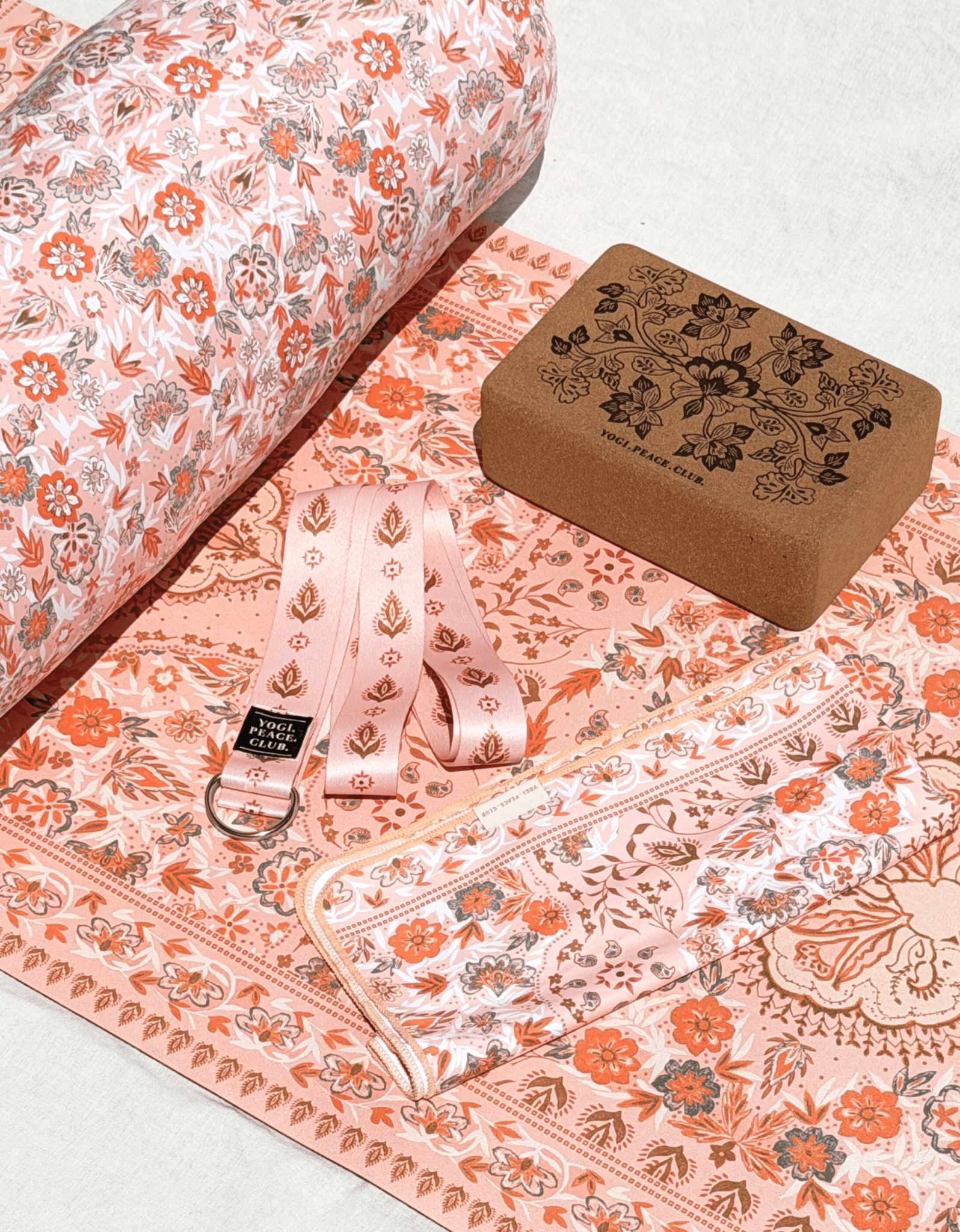 Ultimate Yoga Pack - Original Salty Peach - Yogi Peace Club - YOGA MAT PACK