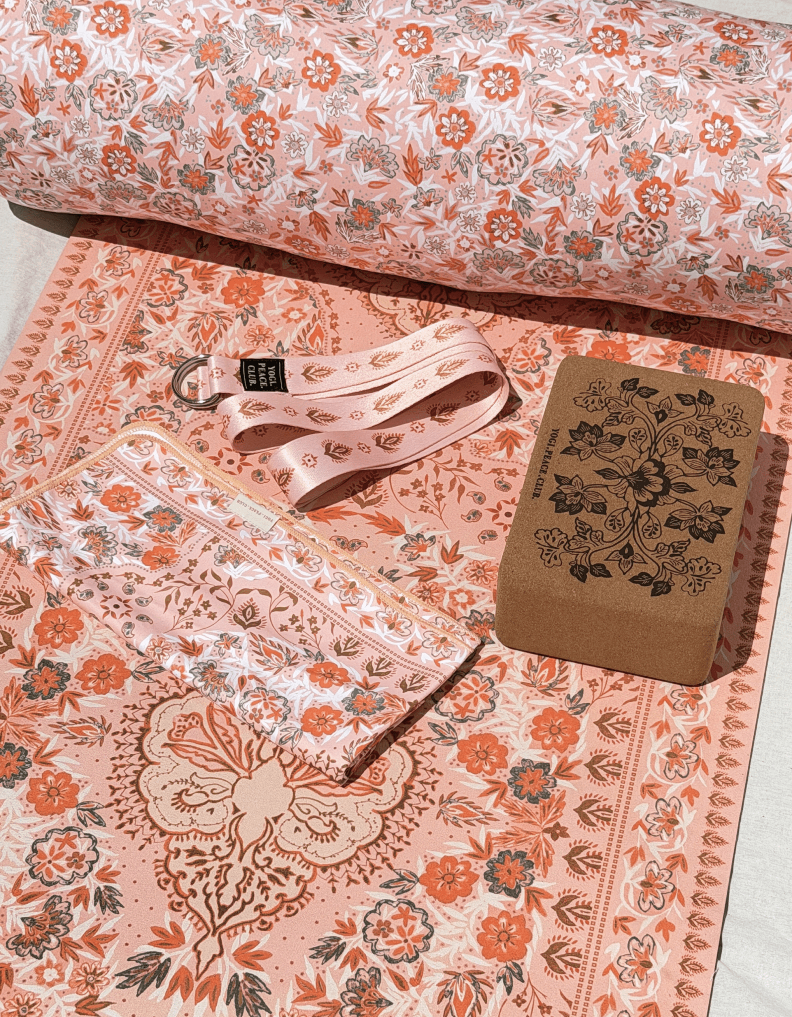 Ultimate Yoga Pack - Original Salty Peach - Yogi Peace Club - YOGA MAT PACK