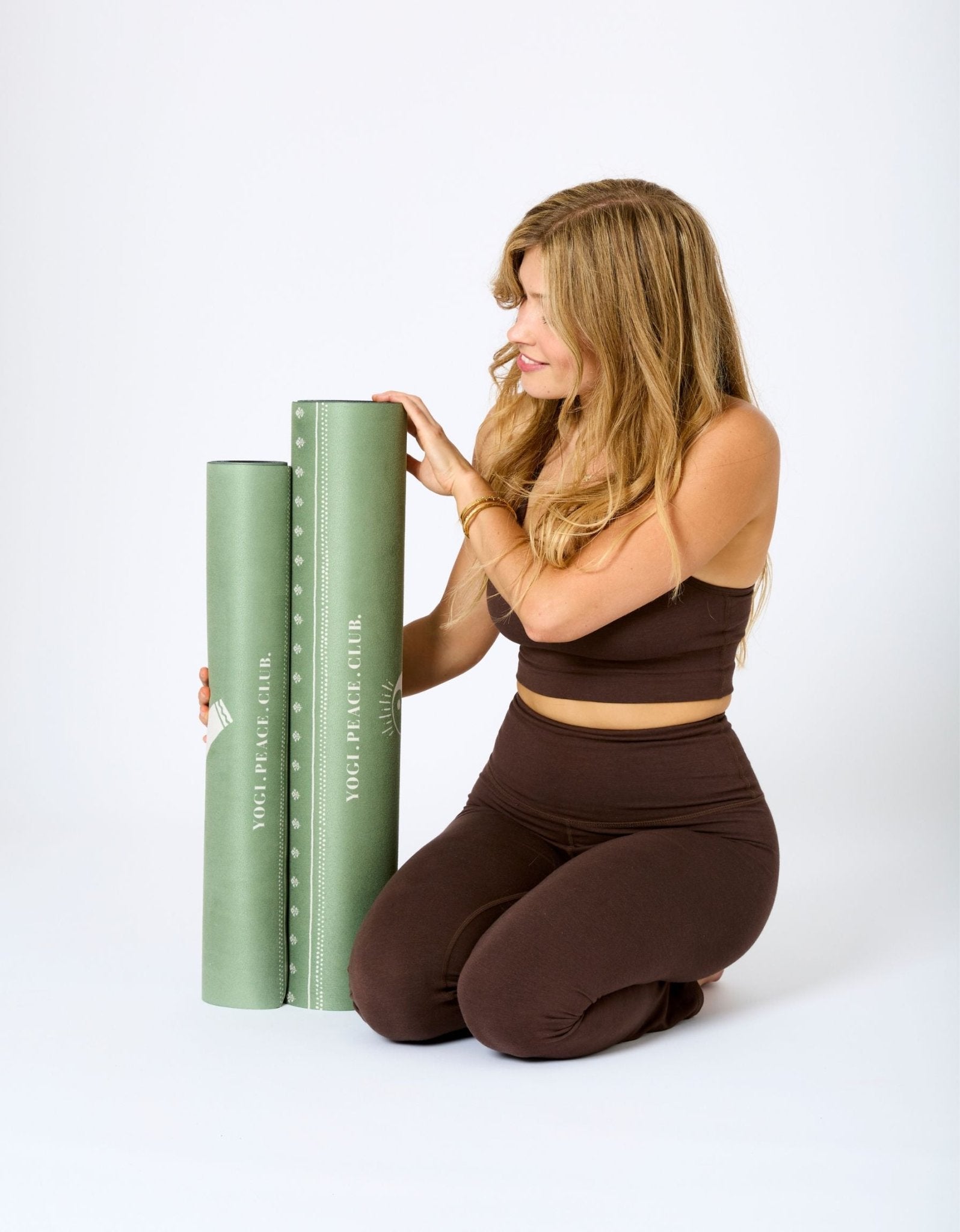 XL Ceremony Sage Yoga Mat 6 mm - Yogi Peace Club - YOGA MAT