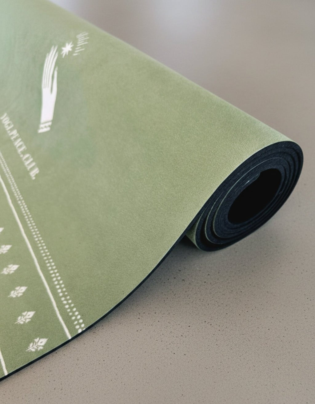 XL Ceremony Sage Yoga Mat 6 mm - Yogi Peace Club - YOGA MAT