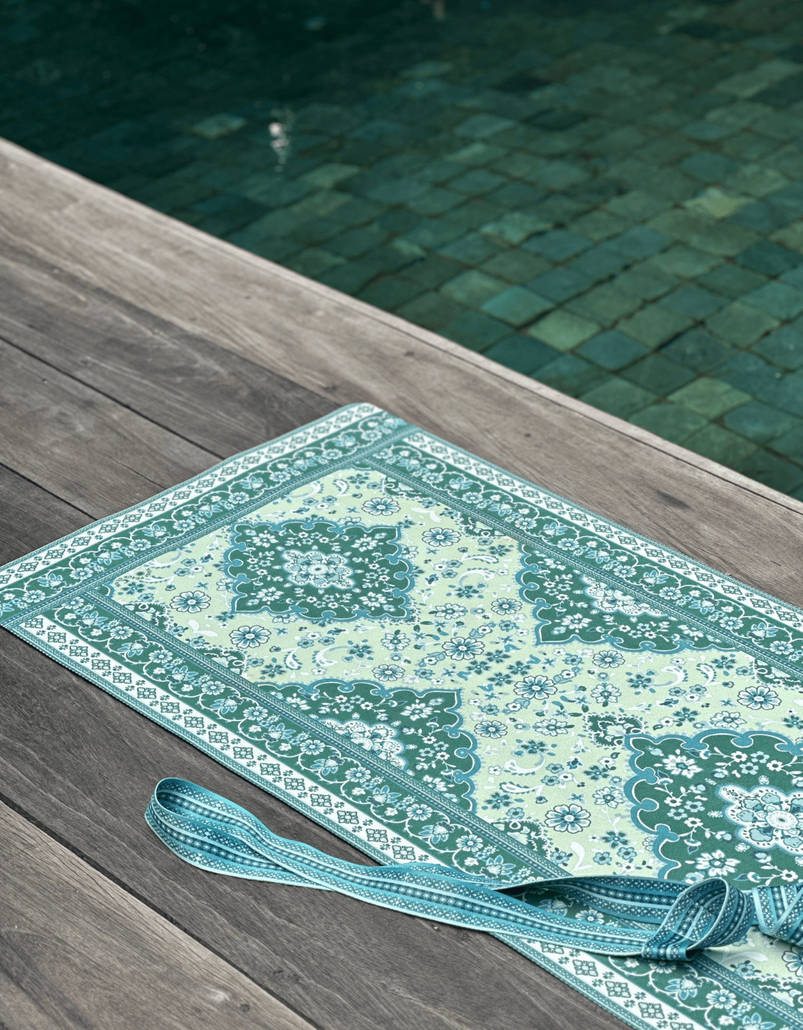 XL MINT TEA YOGA MAT 6 MM - Yogi Peace Club - XL YOGA MAT
