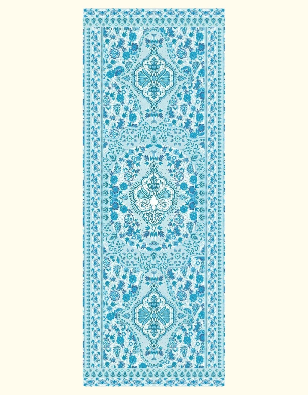 XL Salty Aqua Yoga Mat 6 mm - Yogi Peace Club - YOGA MAT